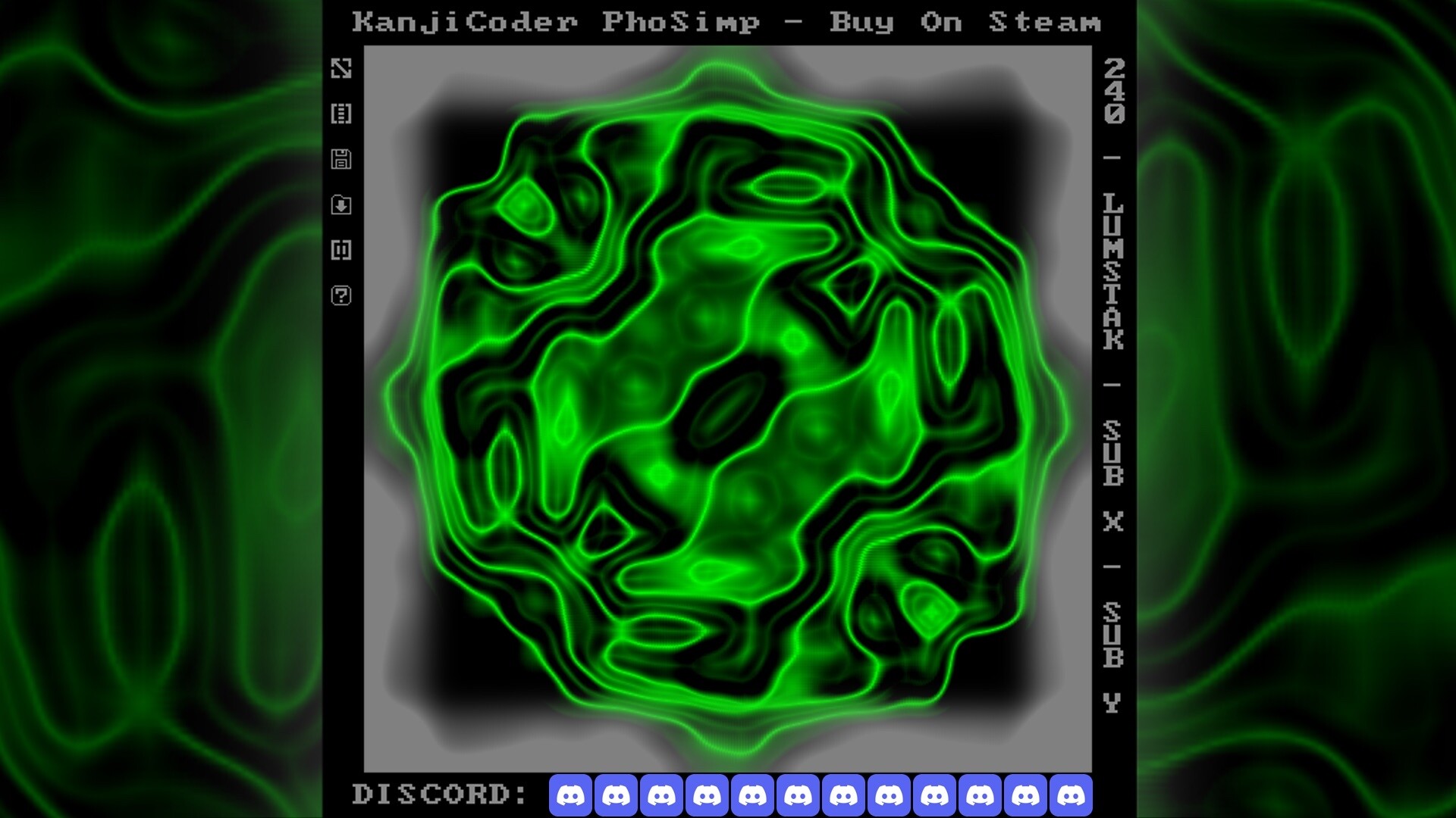 PHOSIMP screenshot 1
