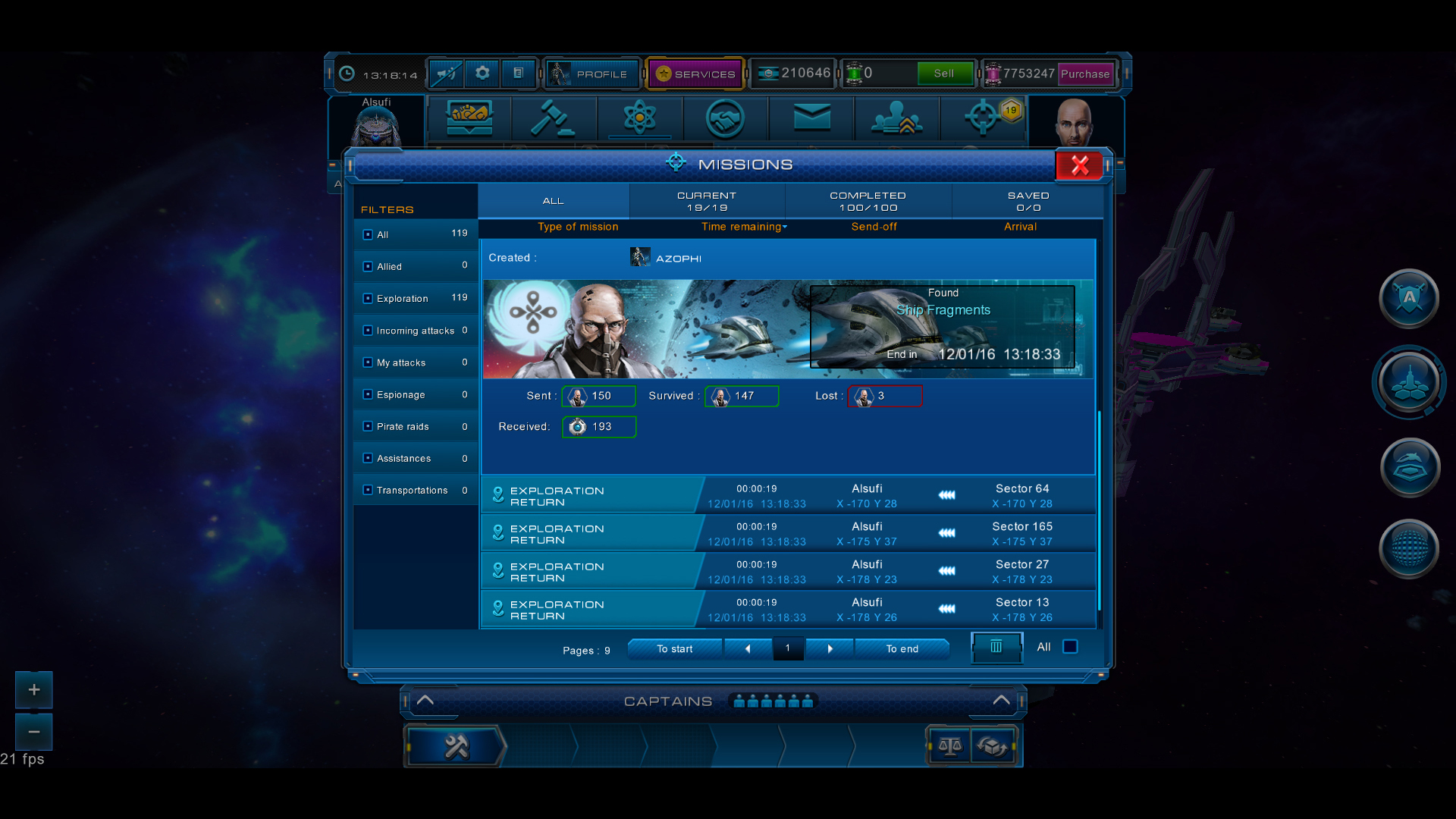 Astro Lords: Oort Cloud screenshot 9