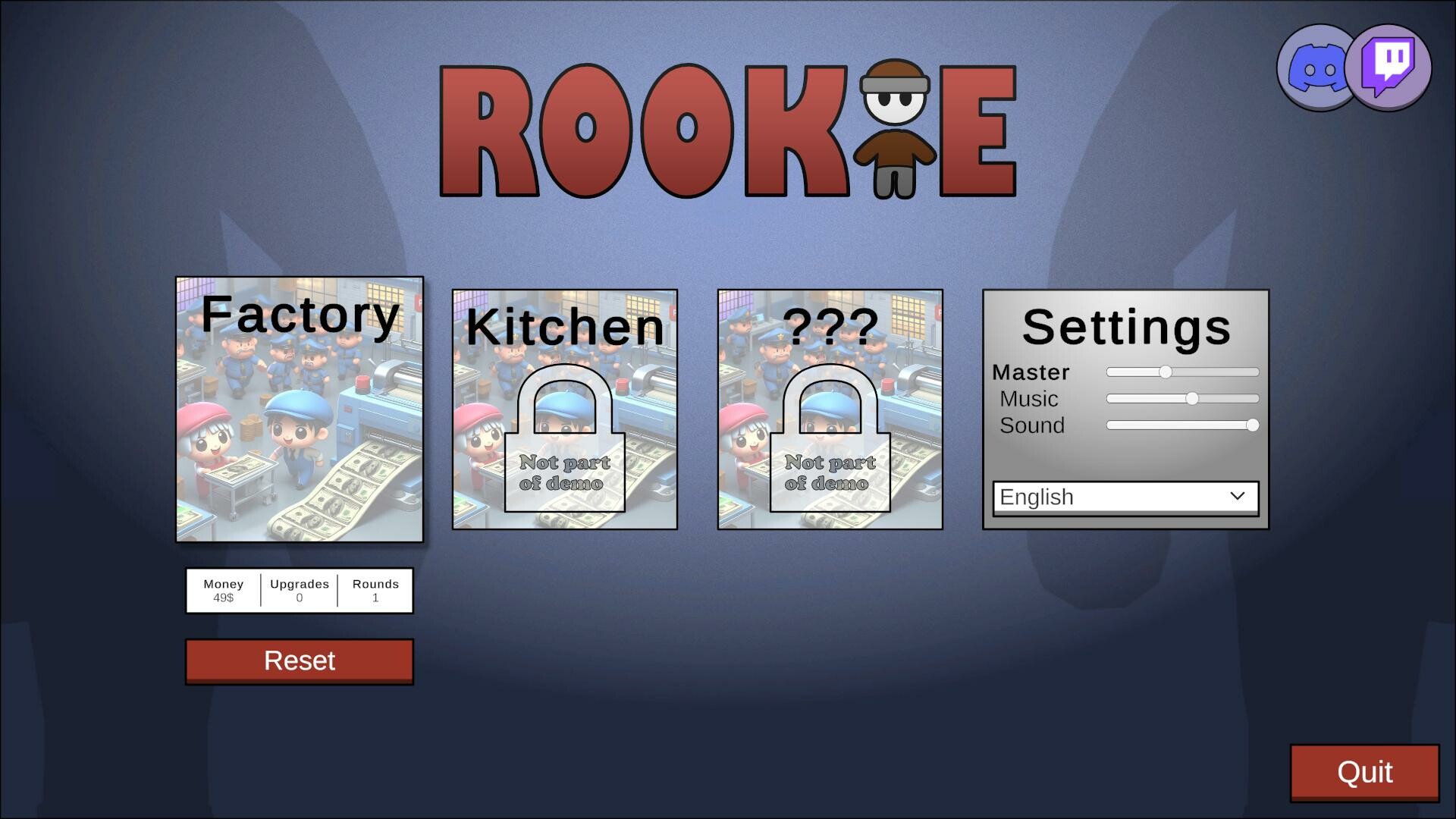 Rookie screenshot 1