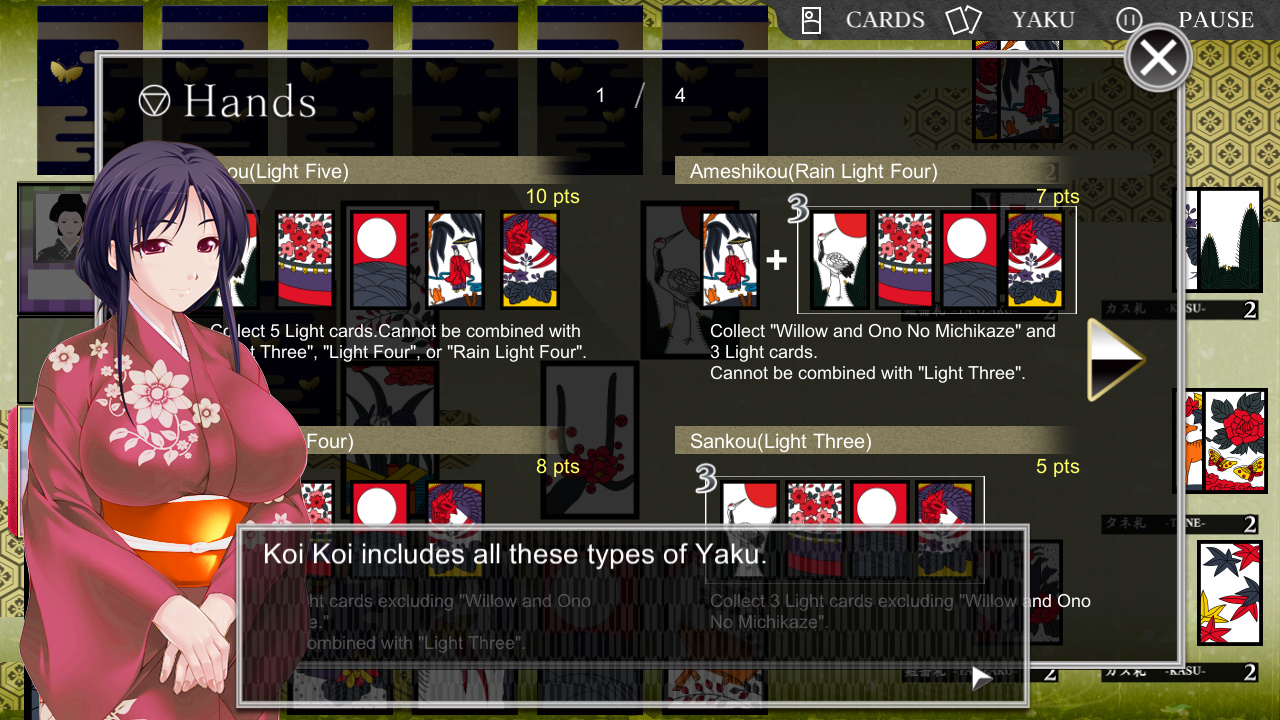 Koi-Koi Japan : Koi-Koi Enjoy Pack screenshot 2