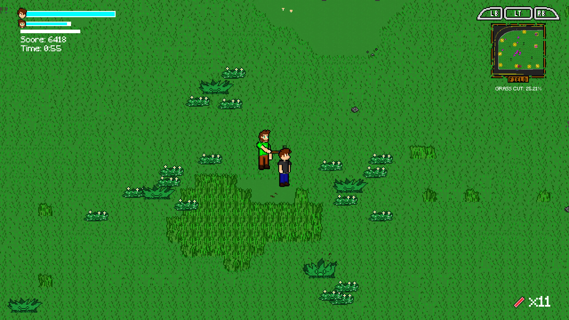 Weed Wacker Warrior screenshot 1