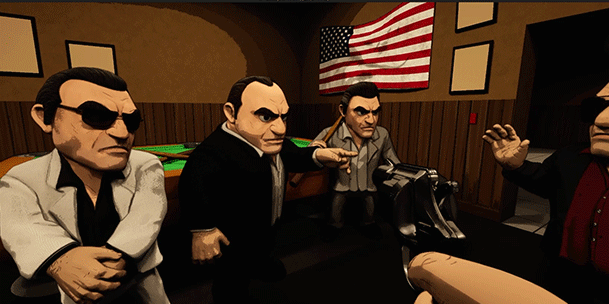 wise guys game hanh dong mafia ban billiard