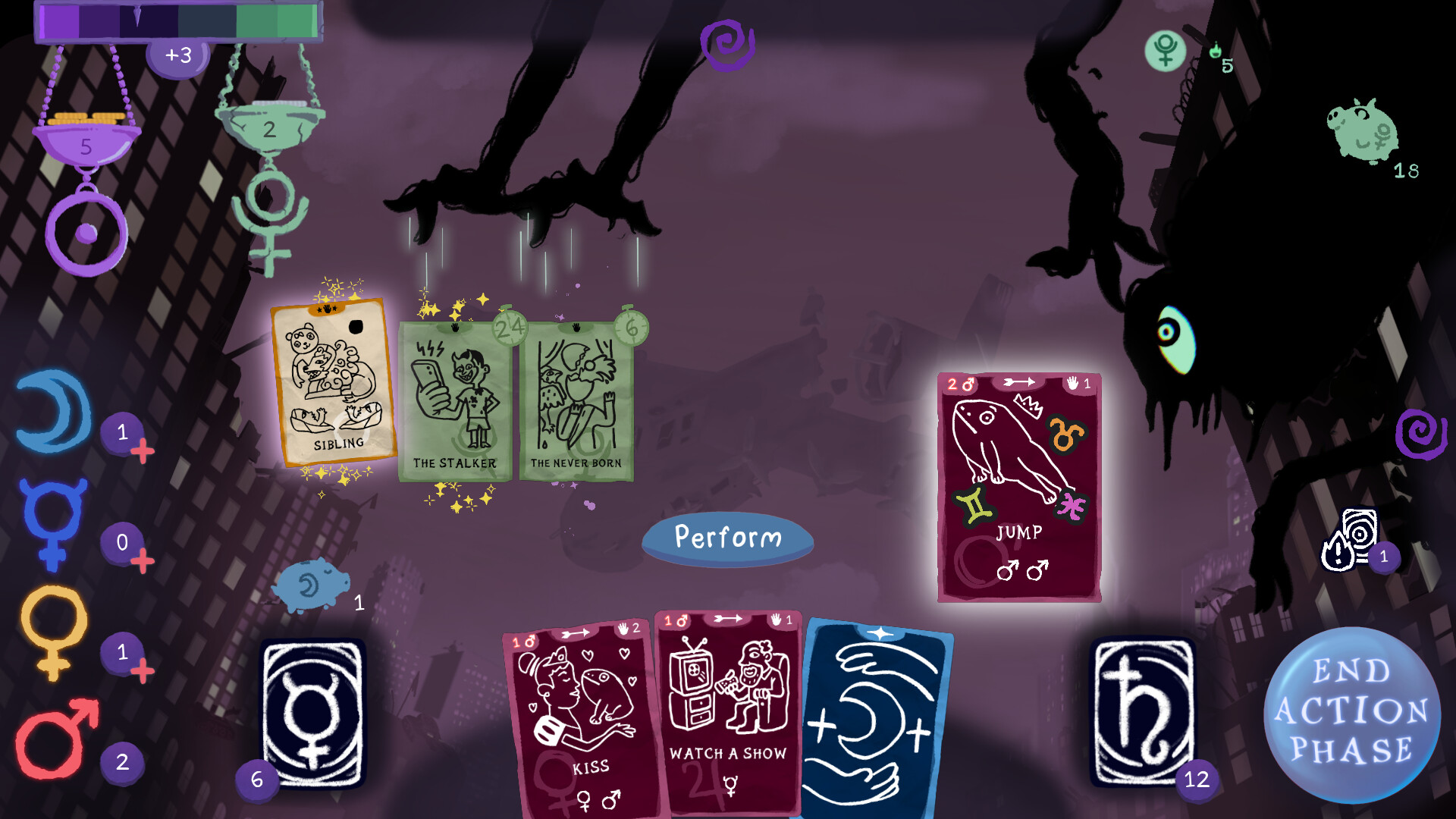 Dreamcards gameplay screenshot 2