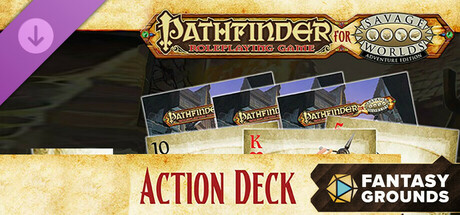 Fantasy Grounds - Pathfinder(R) for Savage Worlds Action Deck