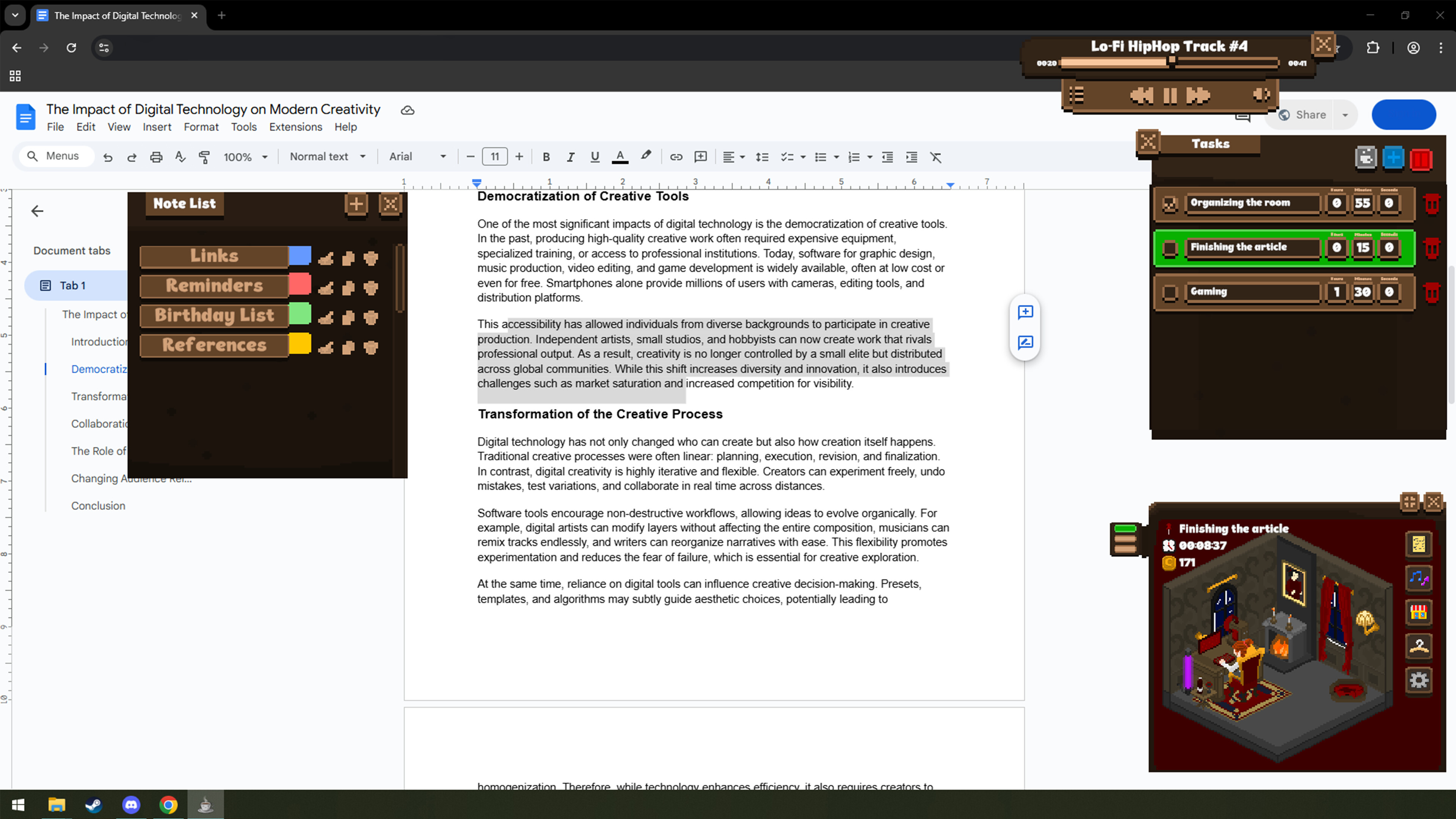 Muse Corner screenshot 8