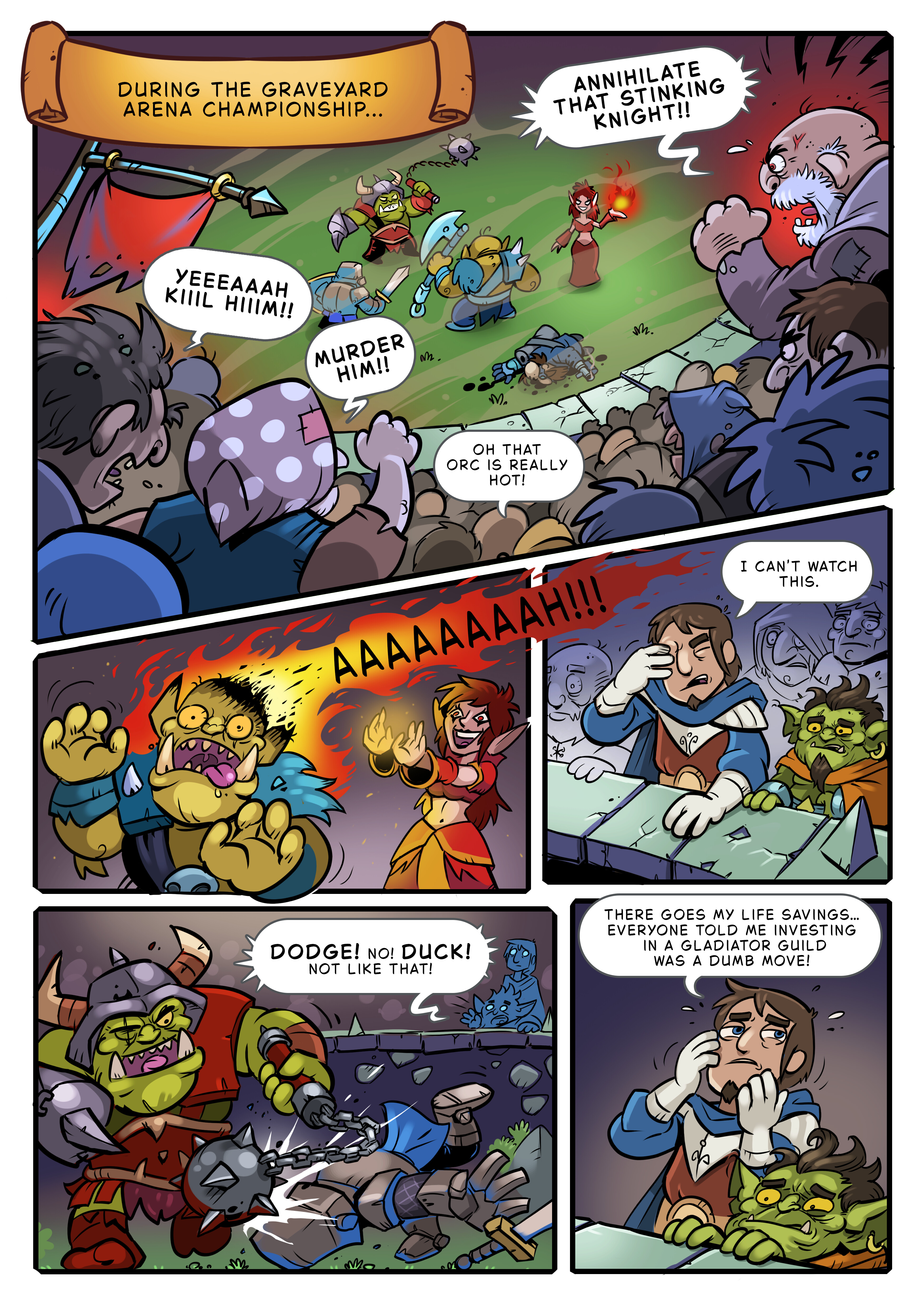 Gladiator Guild Manager – The Price of Glory (Comic Book) screenshot 2