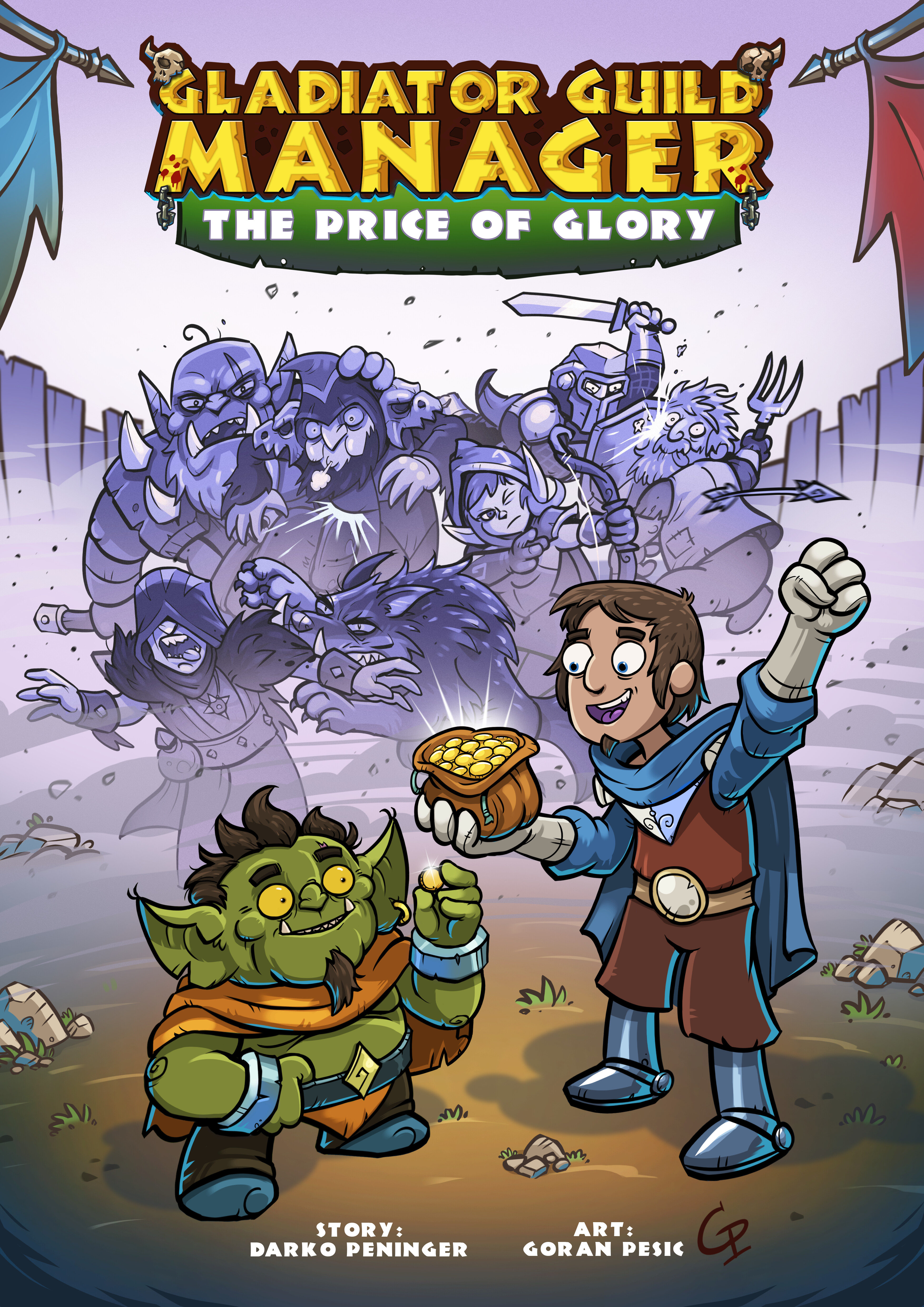 Gladiator Guild Manager – The Price of Glory (Comic Book) screenshot 1