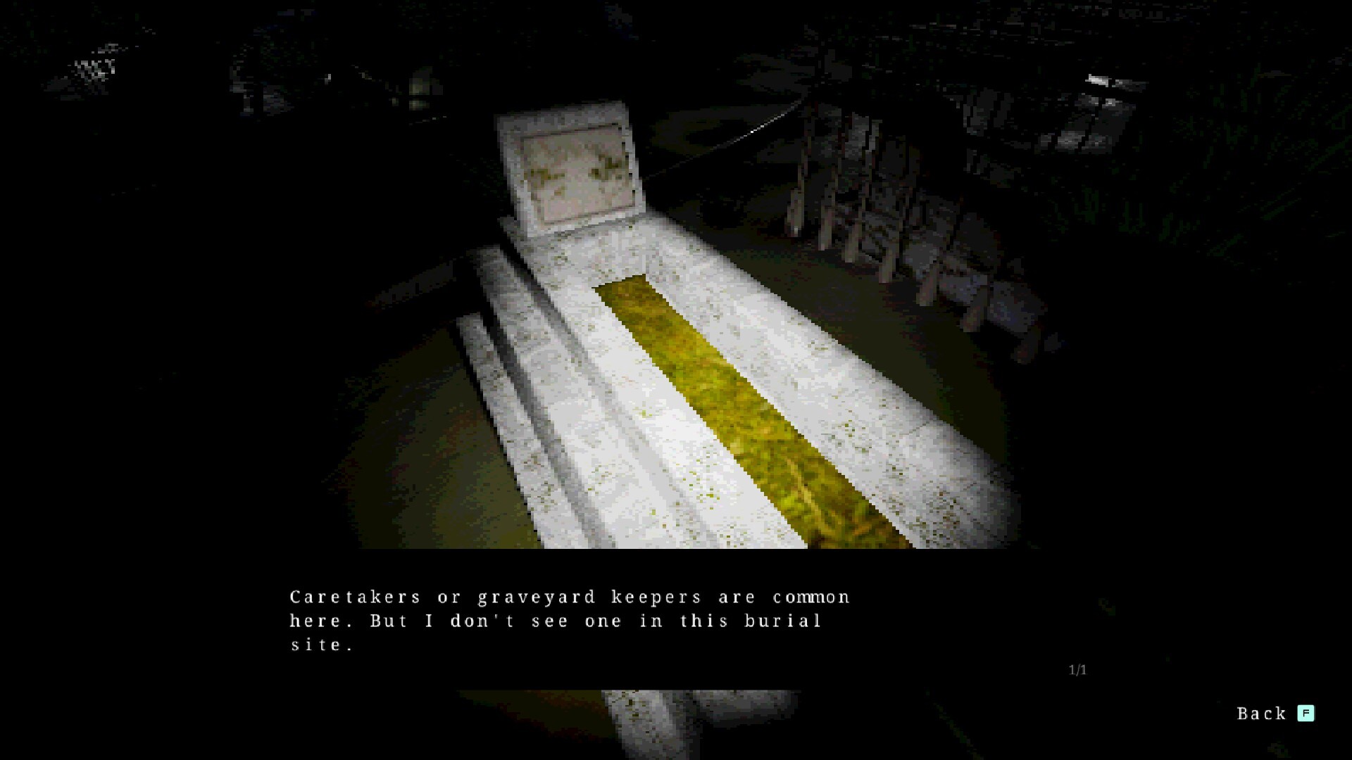 (The Lingering) Graveyard Visit screenshot 5
