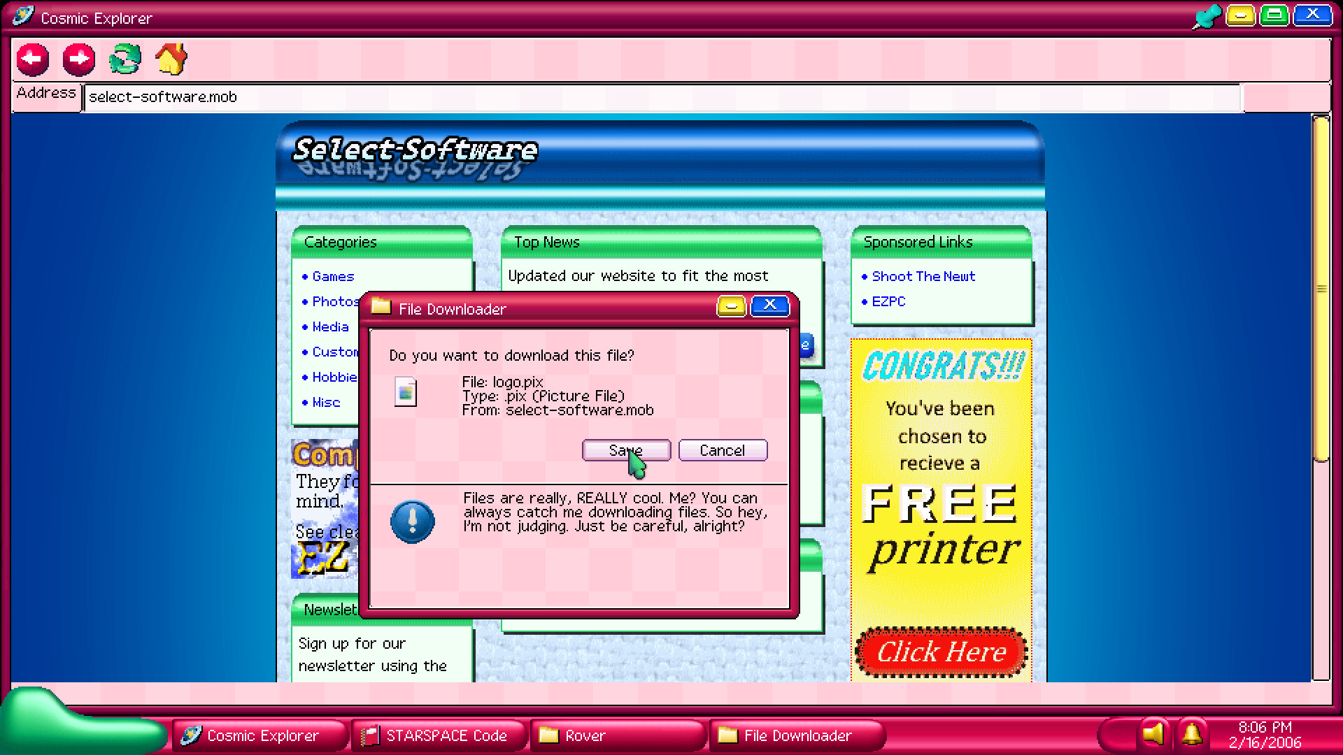 mobOS screenshot 4