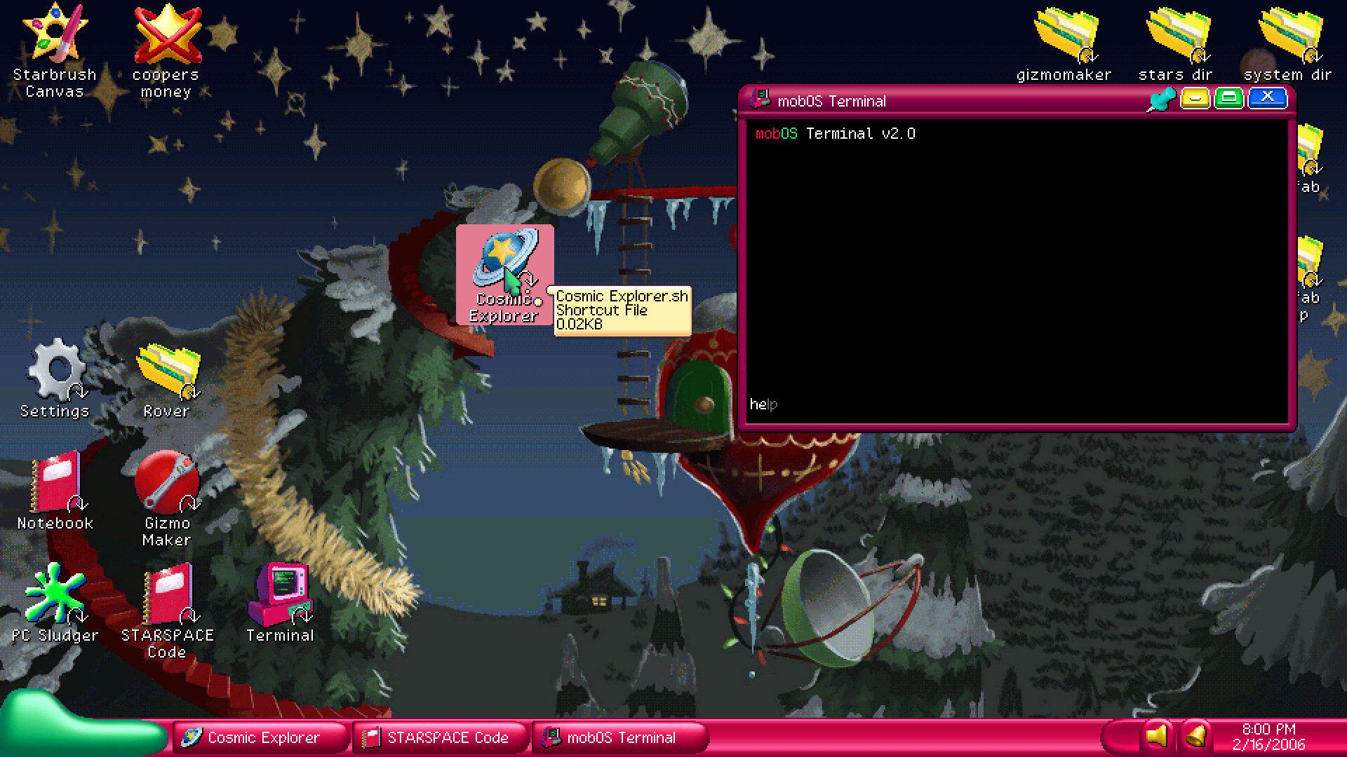mobOS screenshot 6