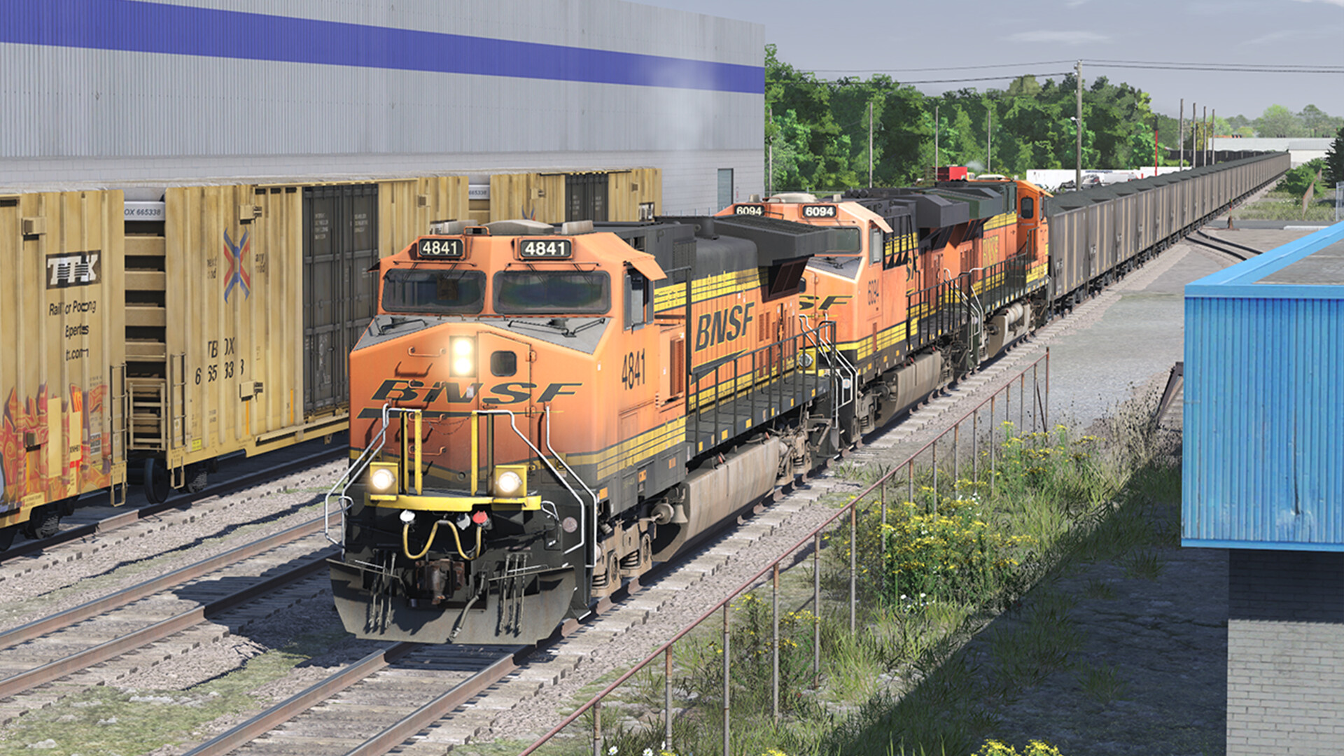 Trainz 2022 DLC - BNSF C44-9W 4772-4877 H3 on Steam