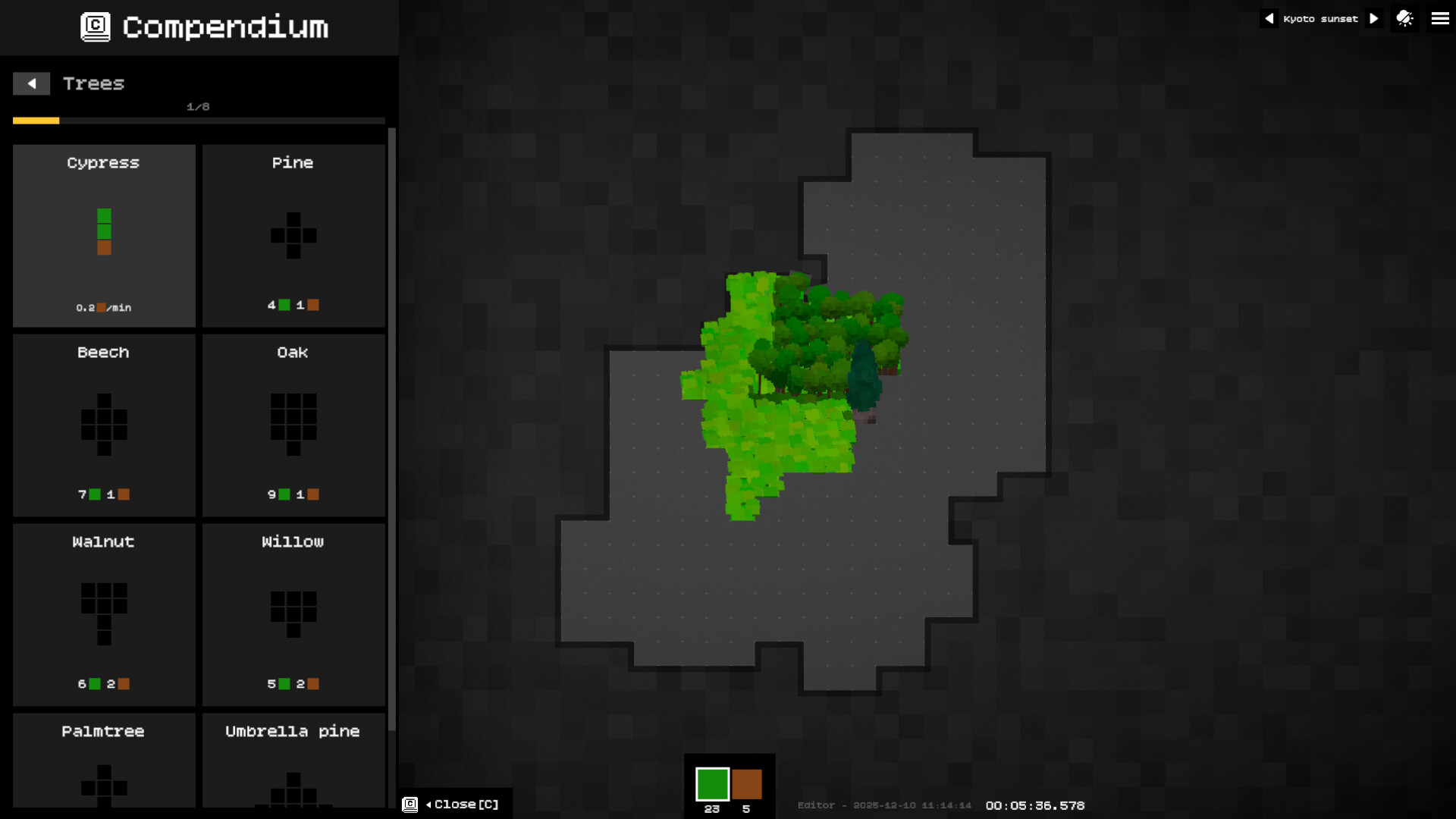 Palette screenshot 2