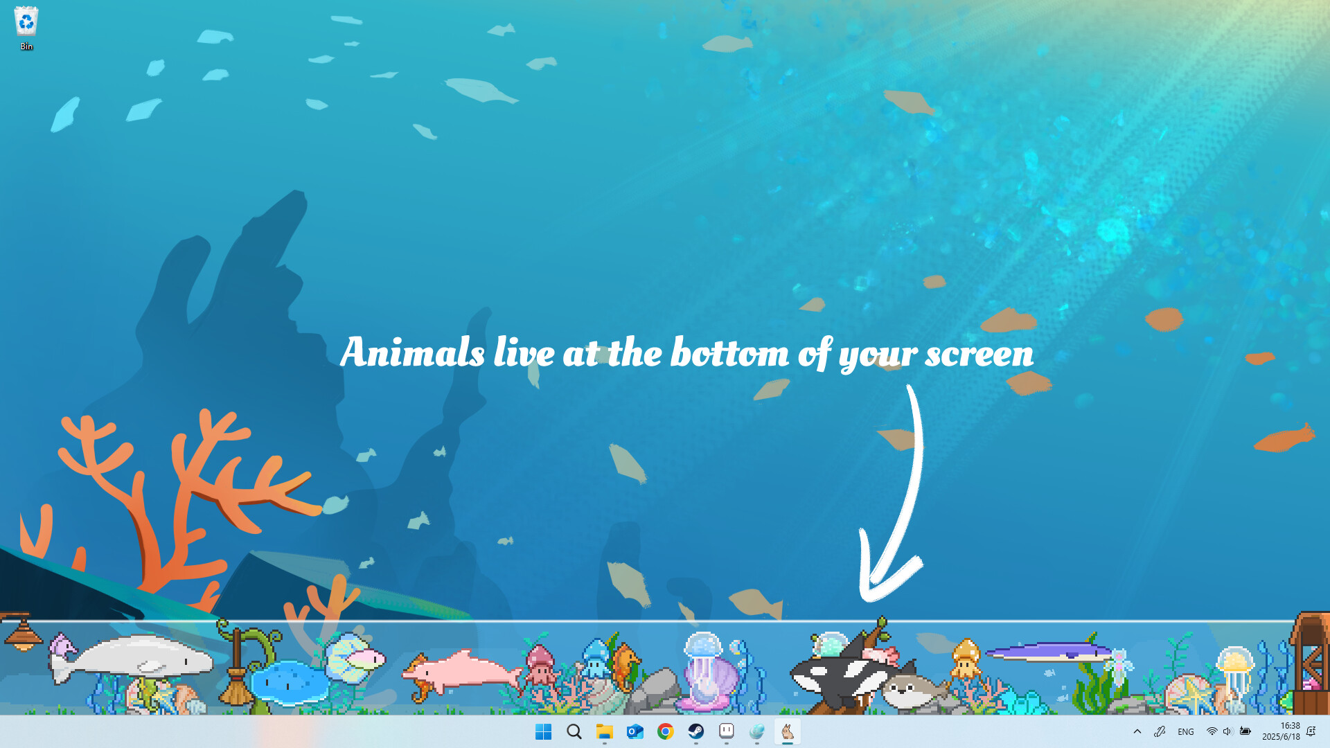 Tiny Pasture: Azure Waters DLC screenshot 1