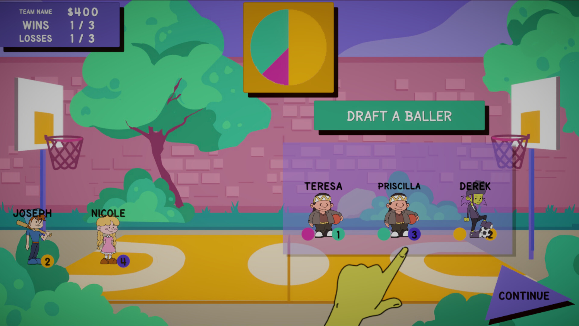 Rogueball Recess screenshot 1