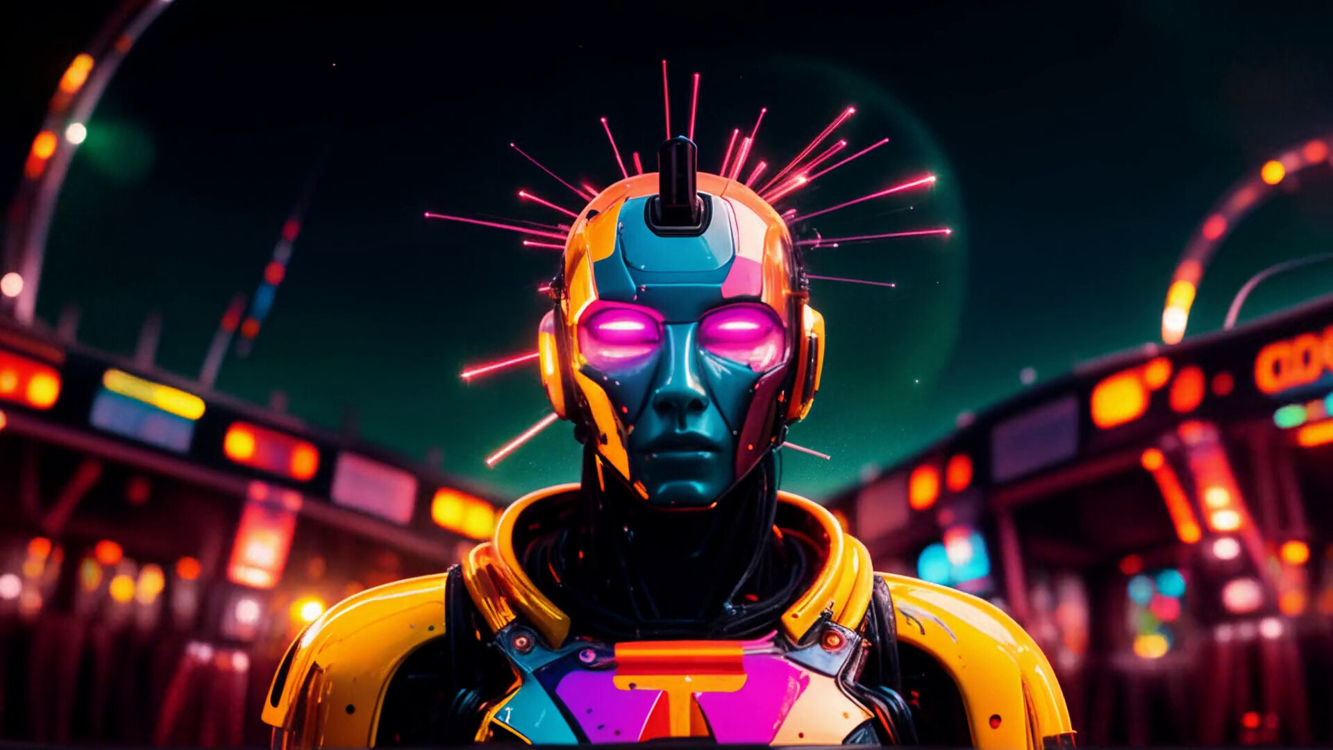 AI-VJ - Robots 2 Visuals screenshot 7