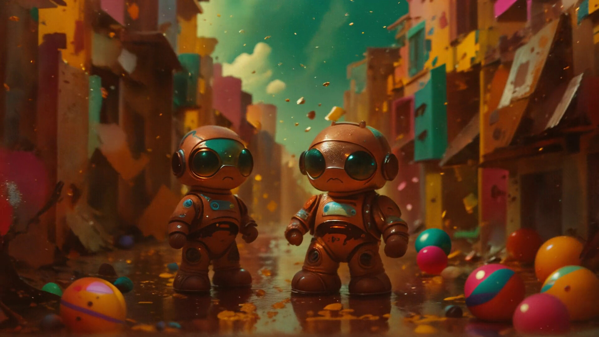 AI-VJ - Robots 2 Visuals screenshot 8