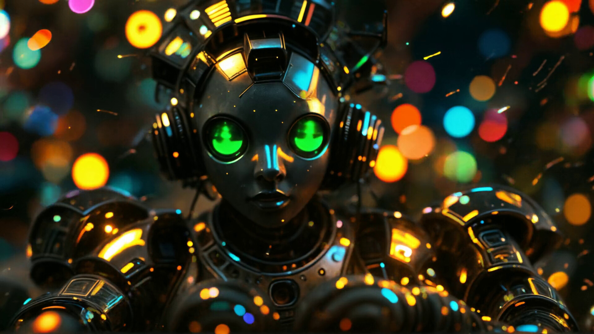 AI-VJ - Robots 2 Visuals screenshot 10
