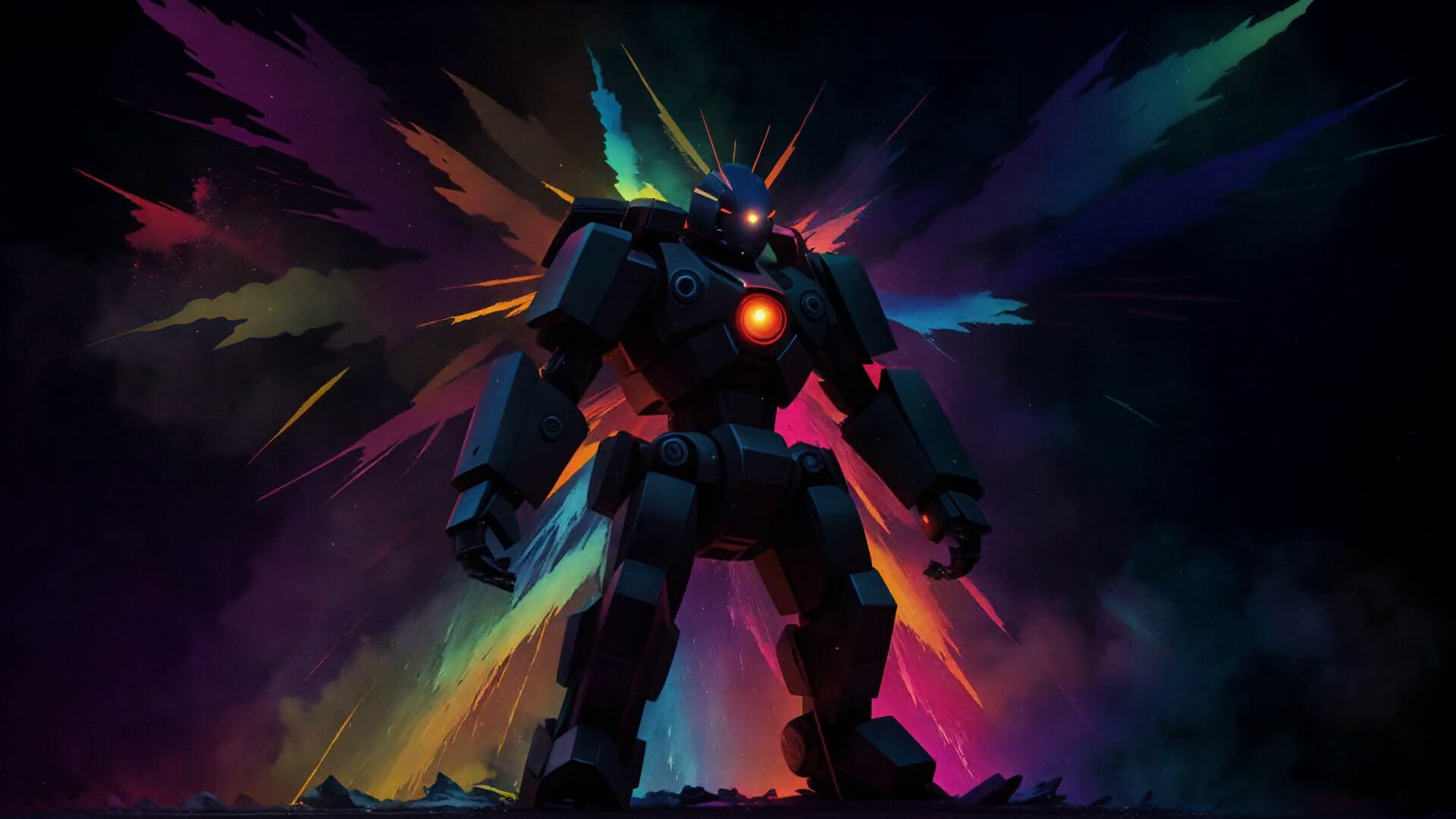 AI-VJ - Robots 2 Visuals screenshot 6