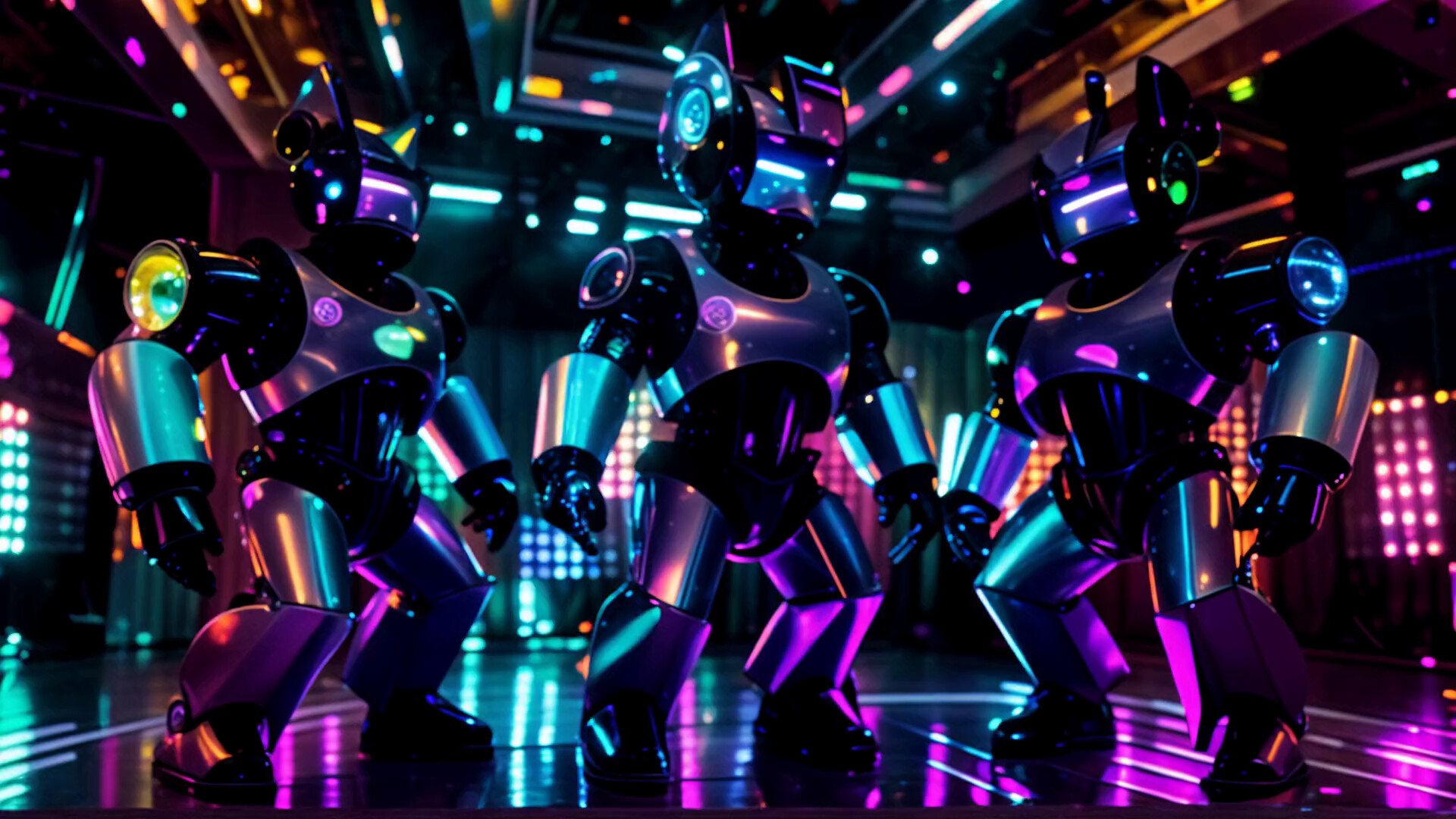 AI-VJ - Robots 2 Visuals screenshot 12