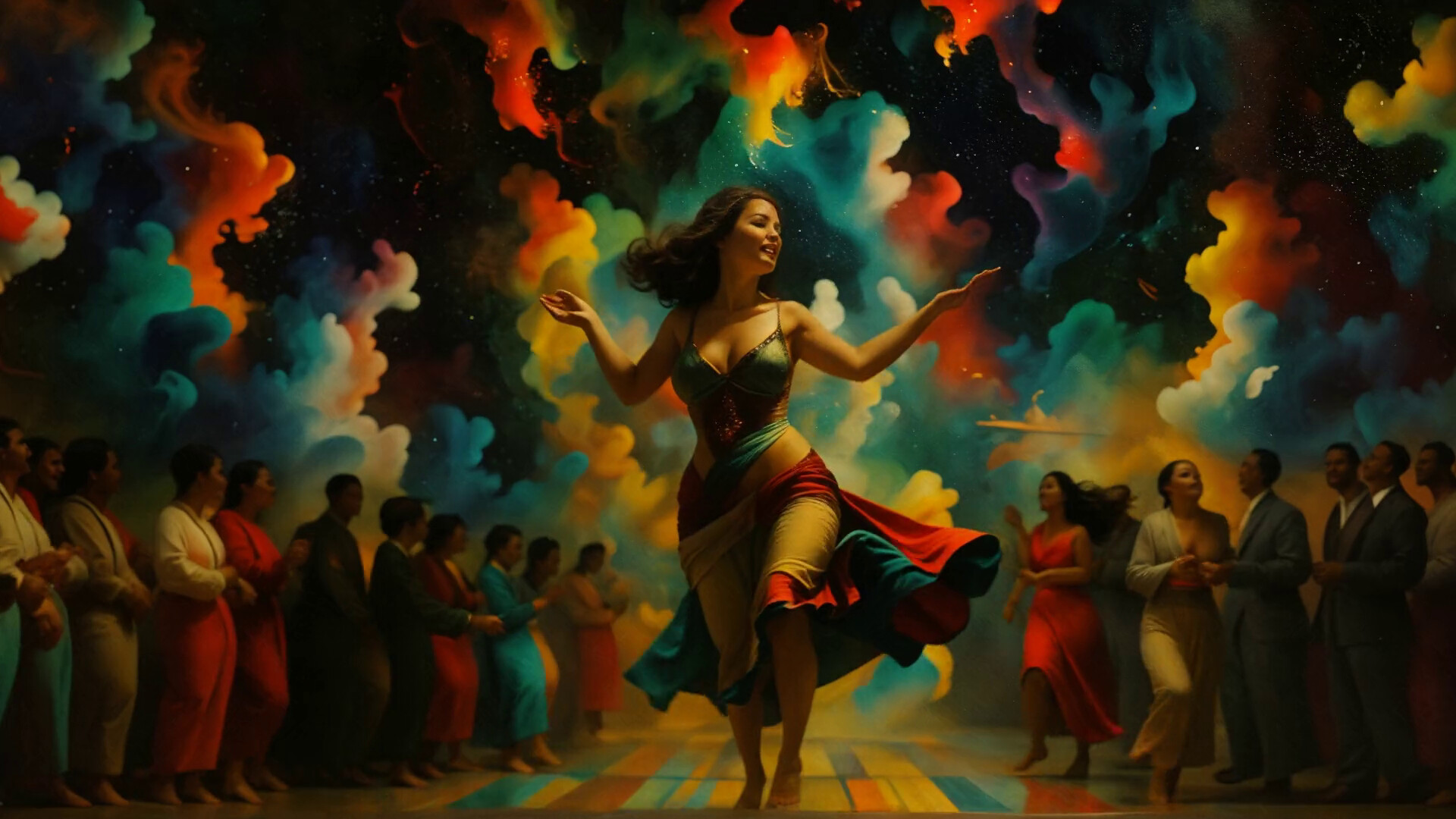 AI-VJ - Dancing Crowds Visuals screenshot 6