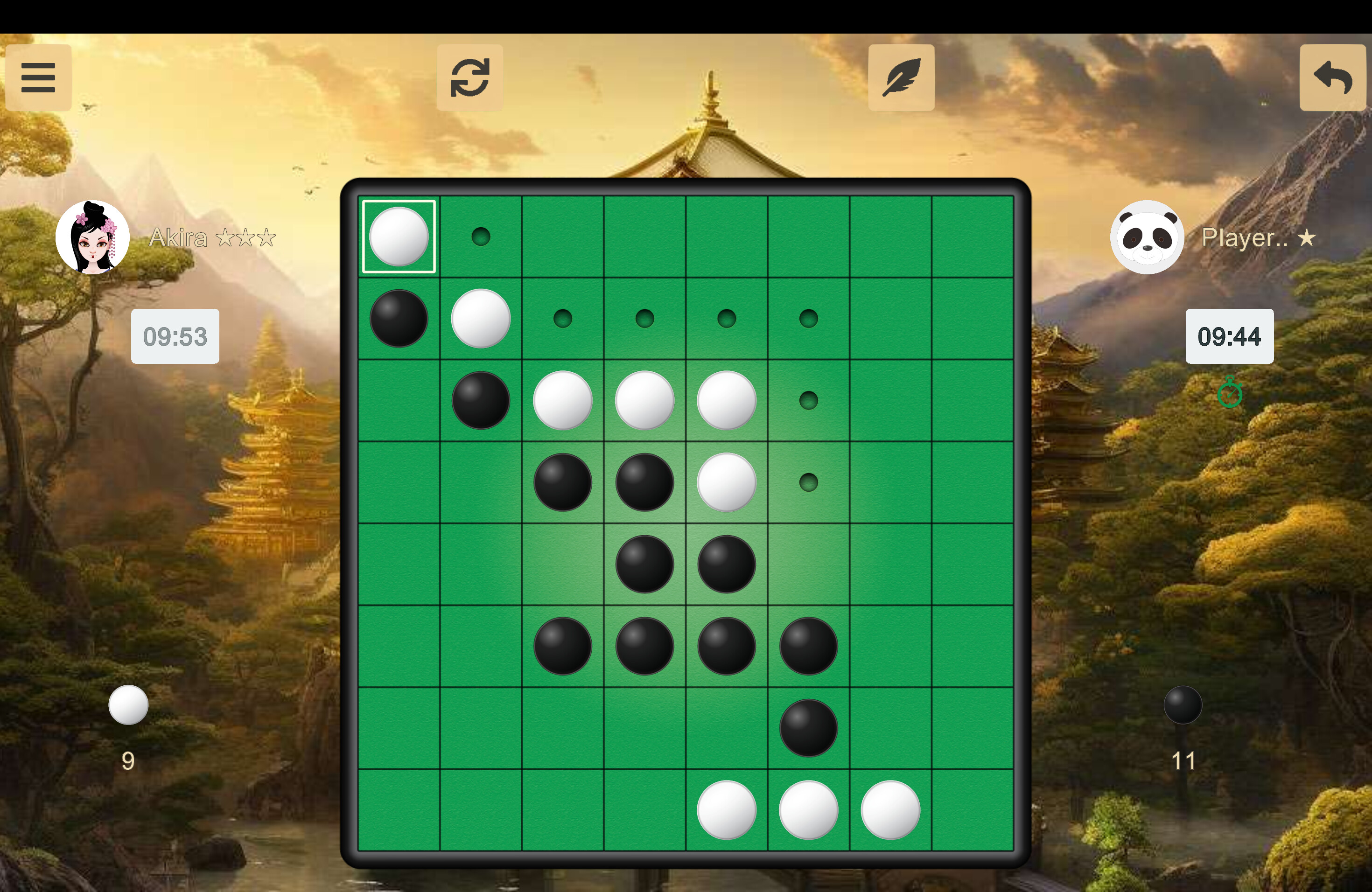 Reversi screenshot 2