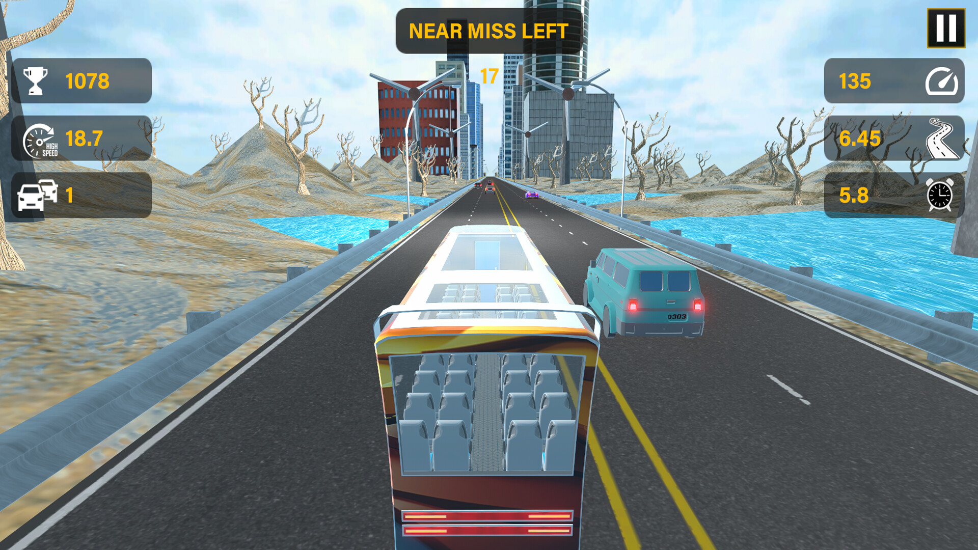 Highway Bus Rush screenshot 10