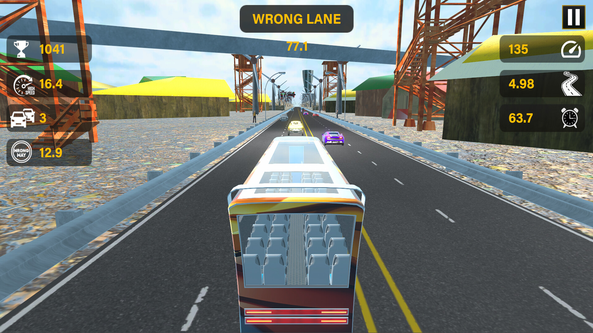 Highway Bus Rush screenshot 28