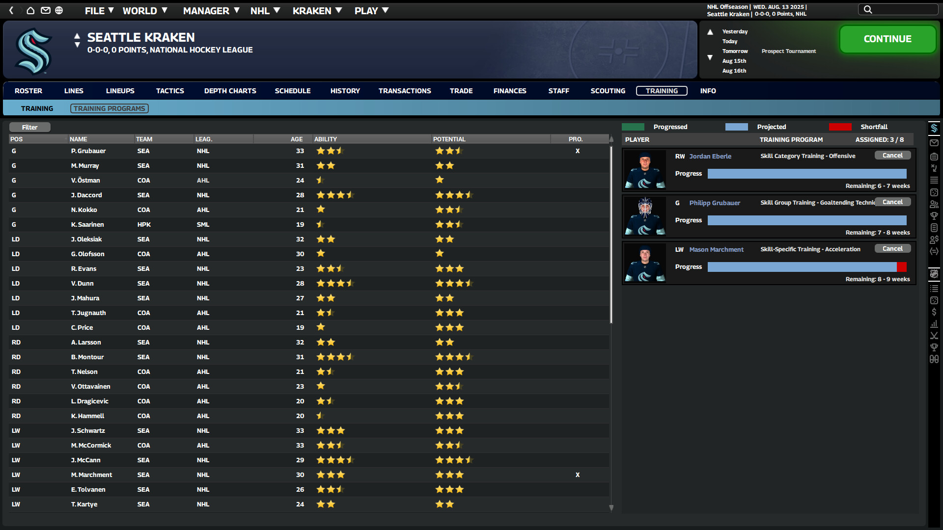 Franchise Hockey Manager 12 - PC Game Screenshot