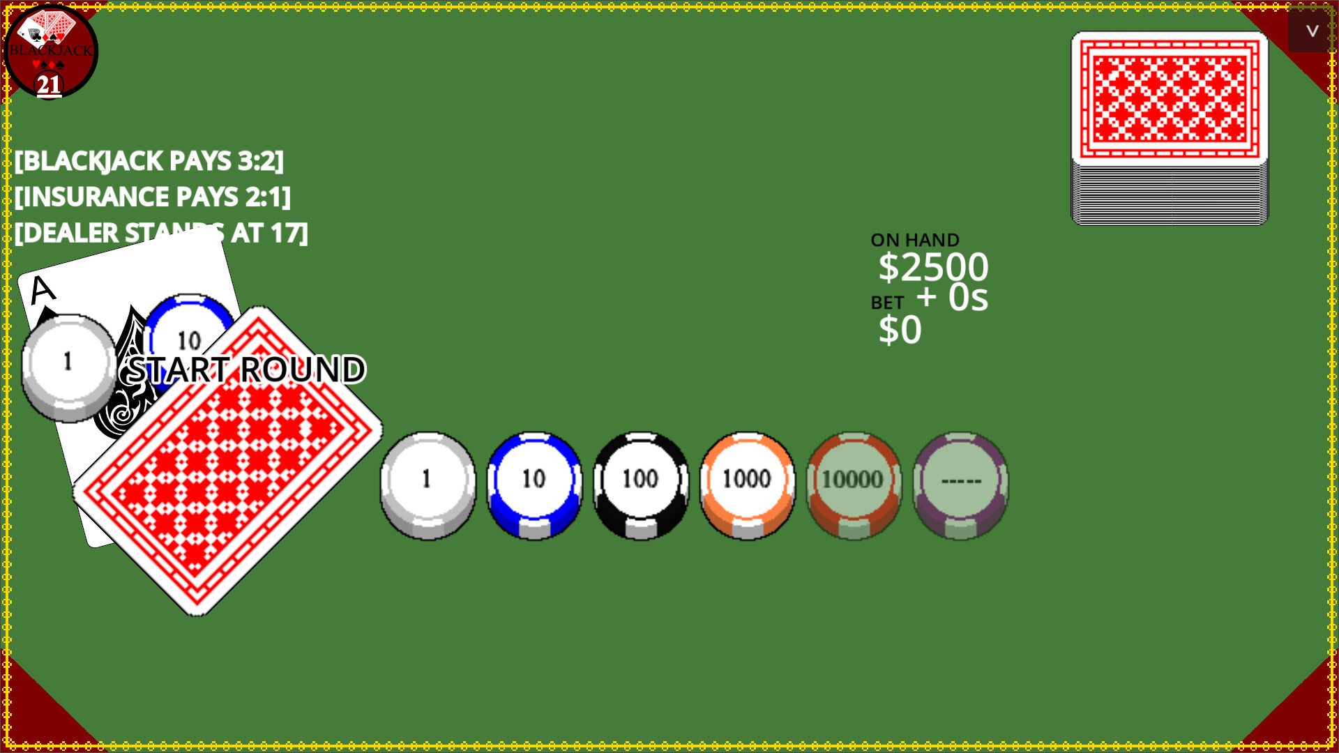 Blackjack Simple screenshot 11