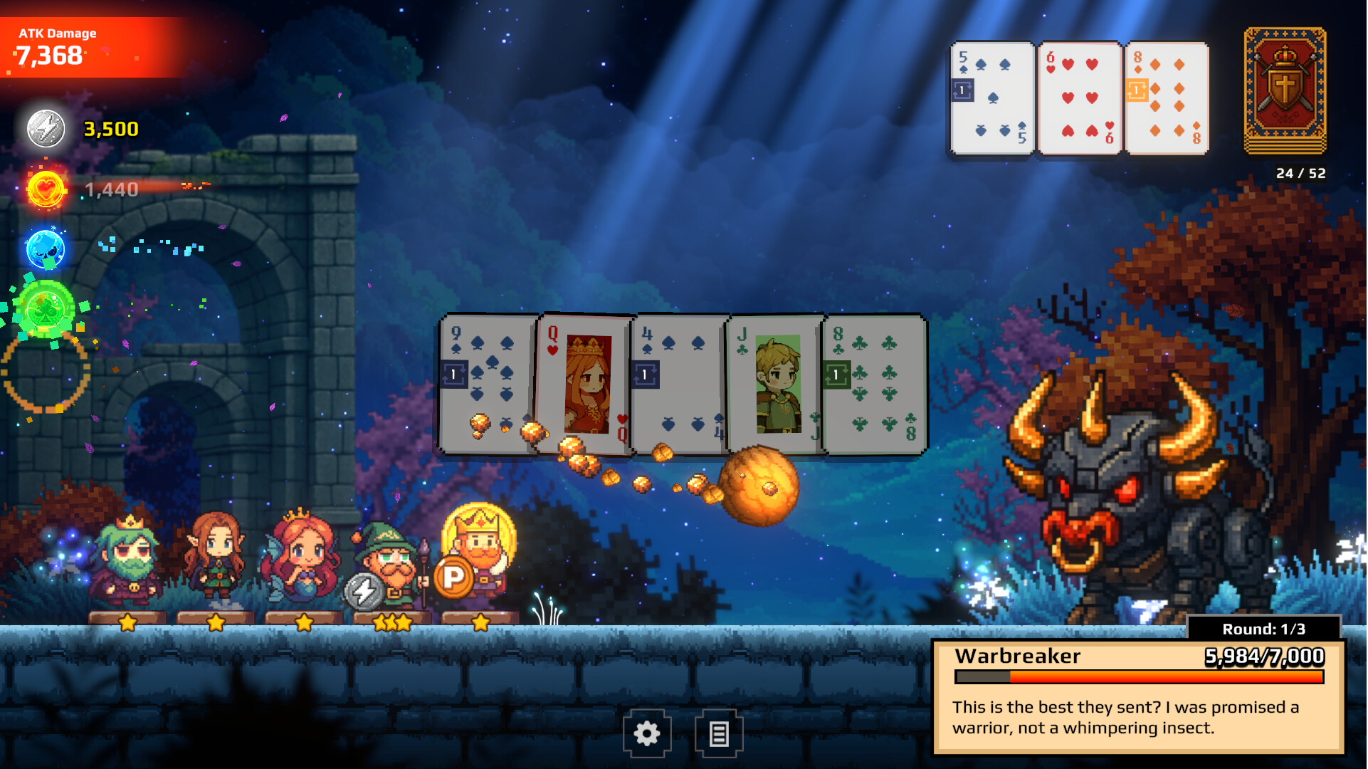 Politaire/Heroes screenshot 5