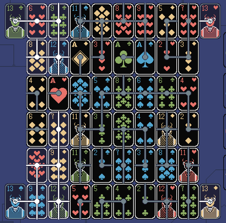 A solitaire mystery on steam