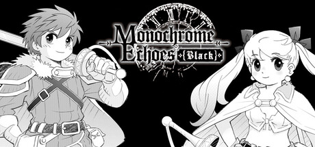 Monochrome Echoes - black - — Steam header