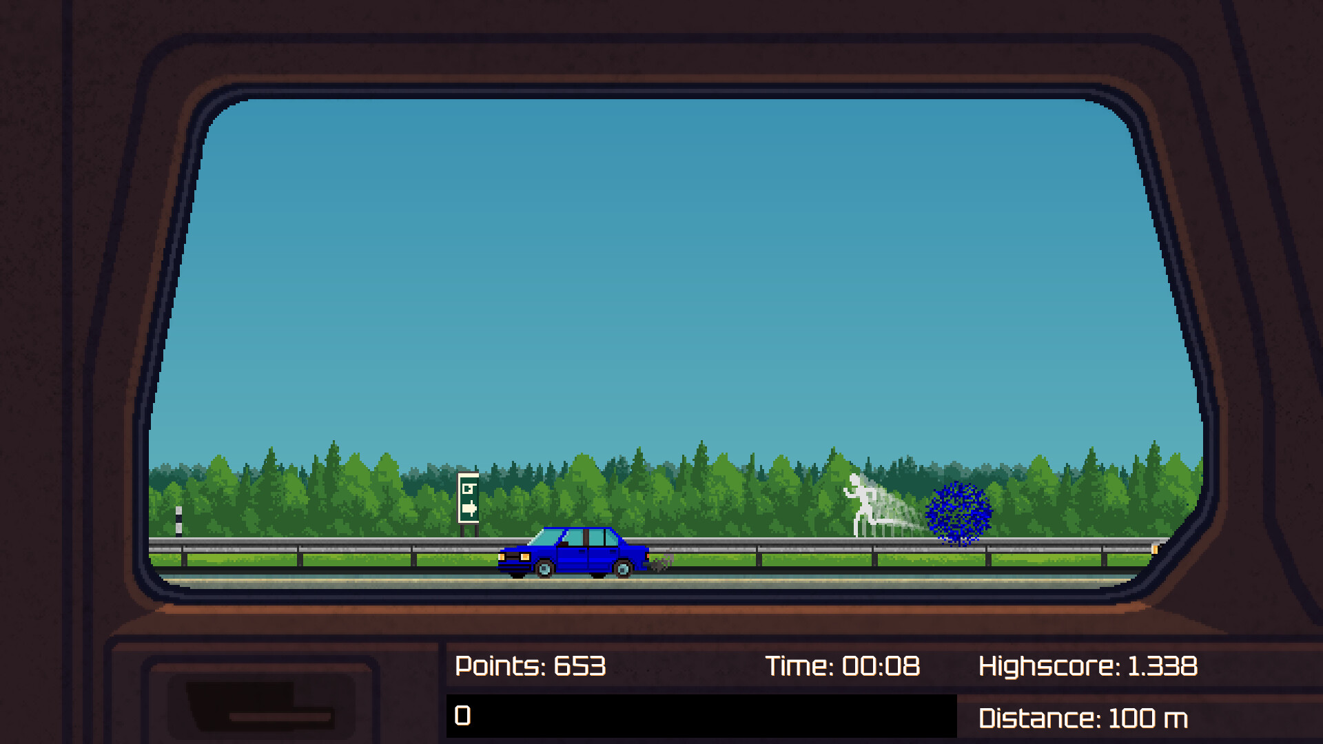 Highway Hopper - Fireworks screenshot 1