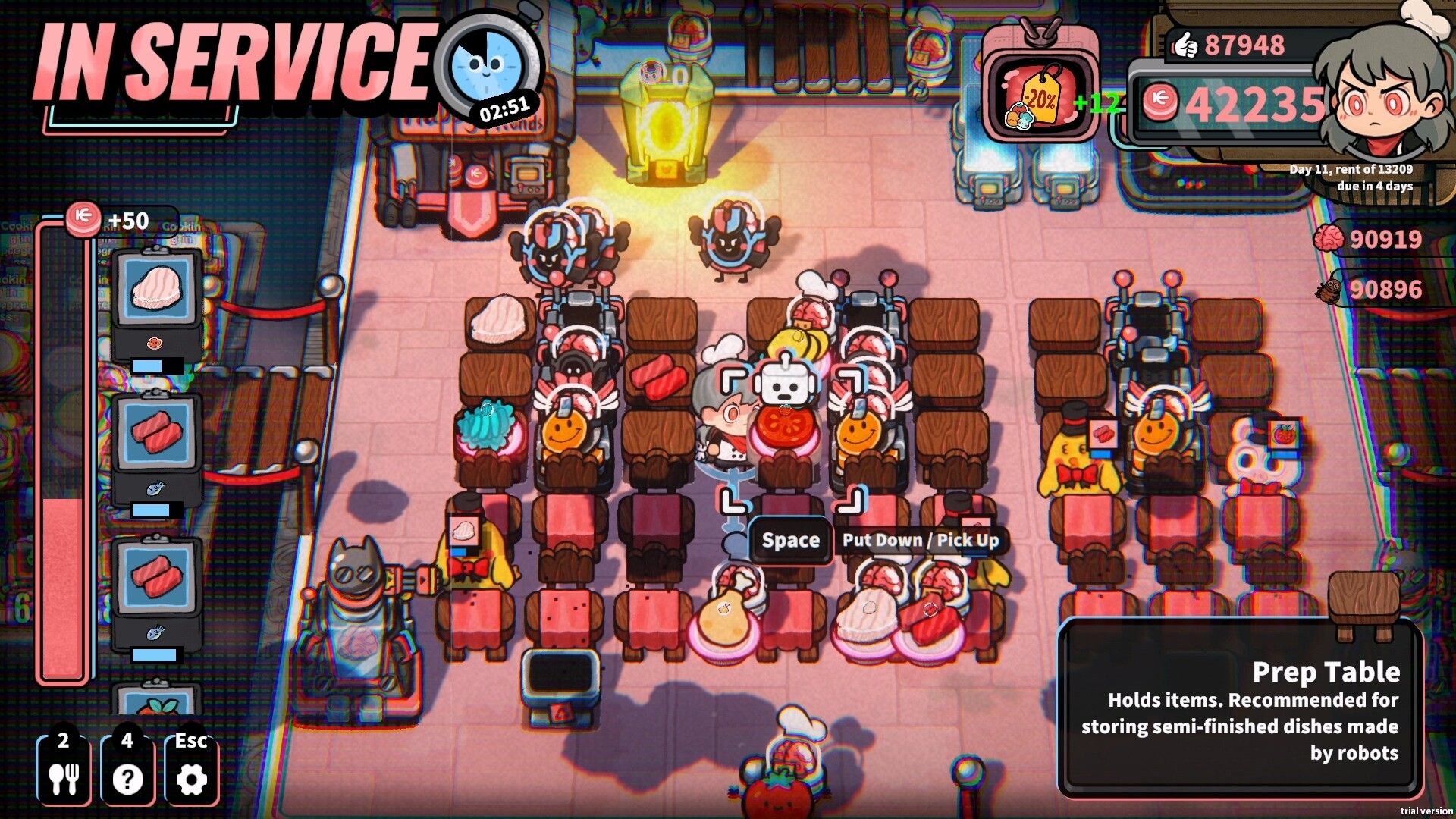Life, the Universe, and Restaurants screenshot 2