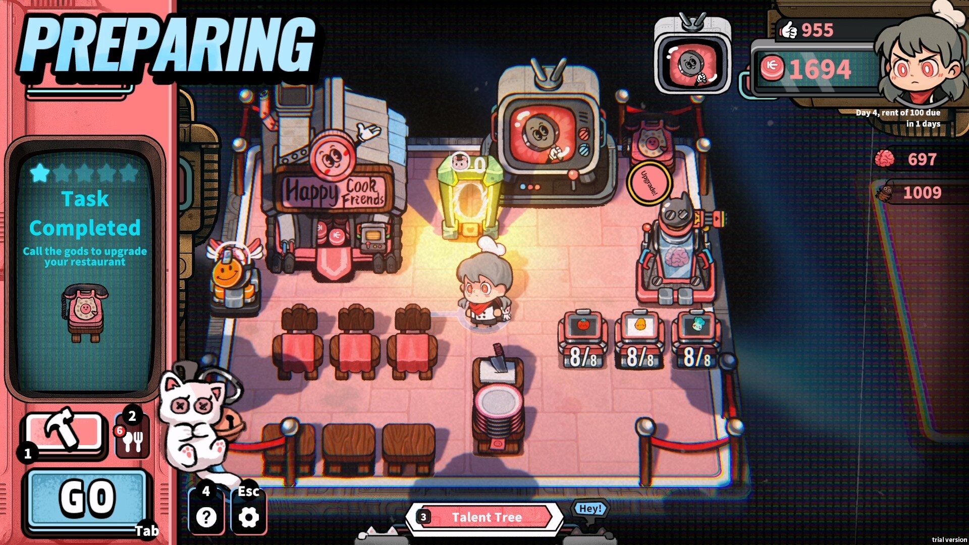 Life, the Universe, and Restaurants screenshot 1