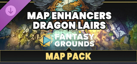 Fantasy Grounds - Map Enhancers Dragon Lairs