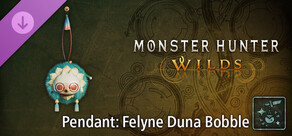 Monster Hunter Wilds - Hängsmycke: Felyne Duna Bobble