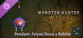 Monster Hunter Wilds - Hängsmycke: Felyne Duna γ Bobble