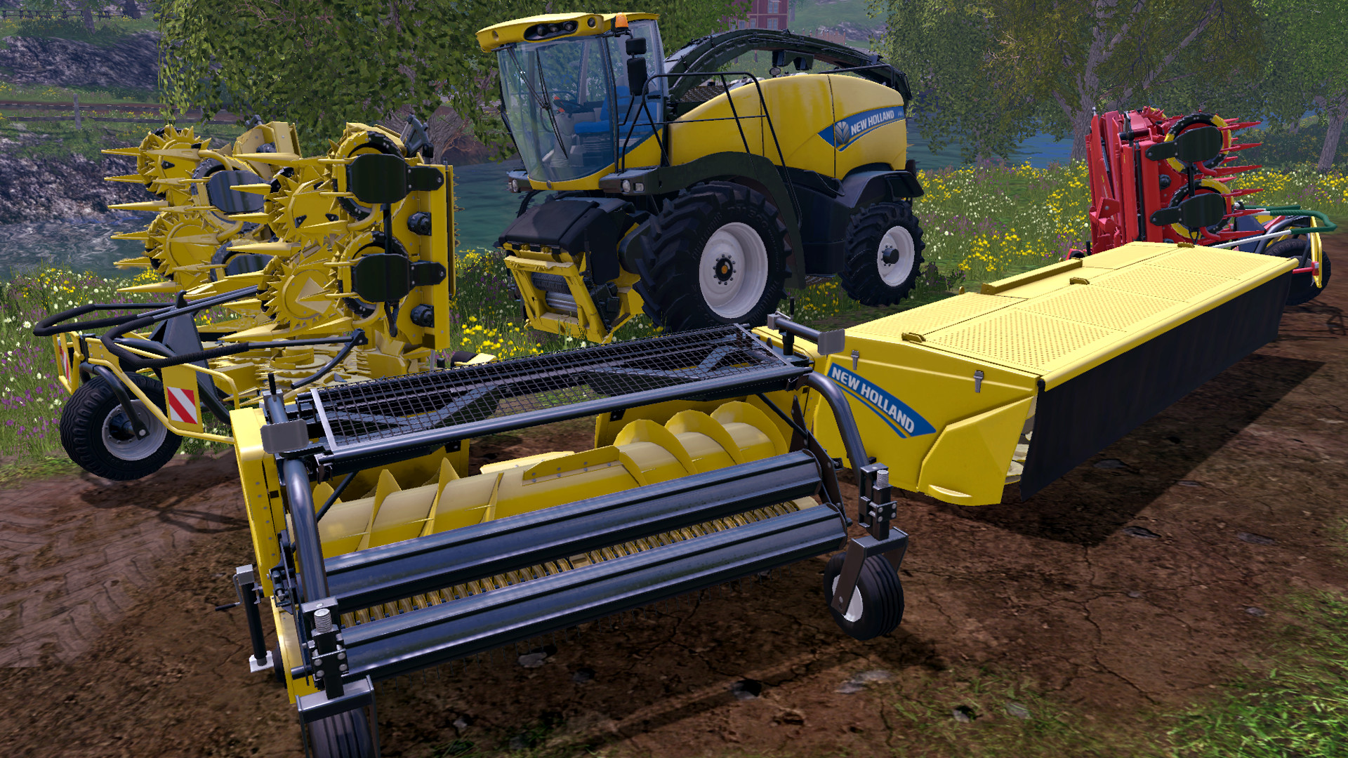 Farming Simulator 15 - New Holland Pack screenshot 1