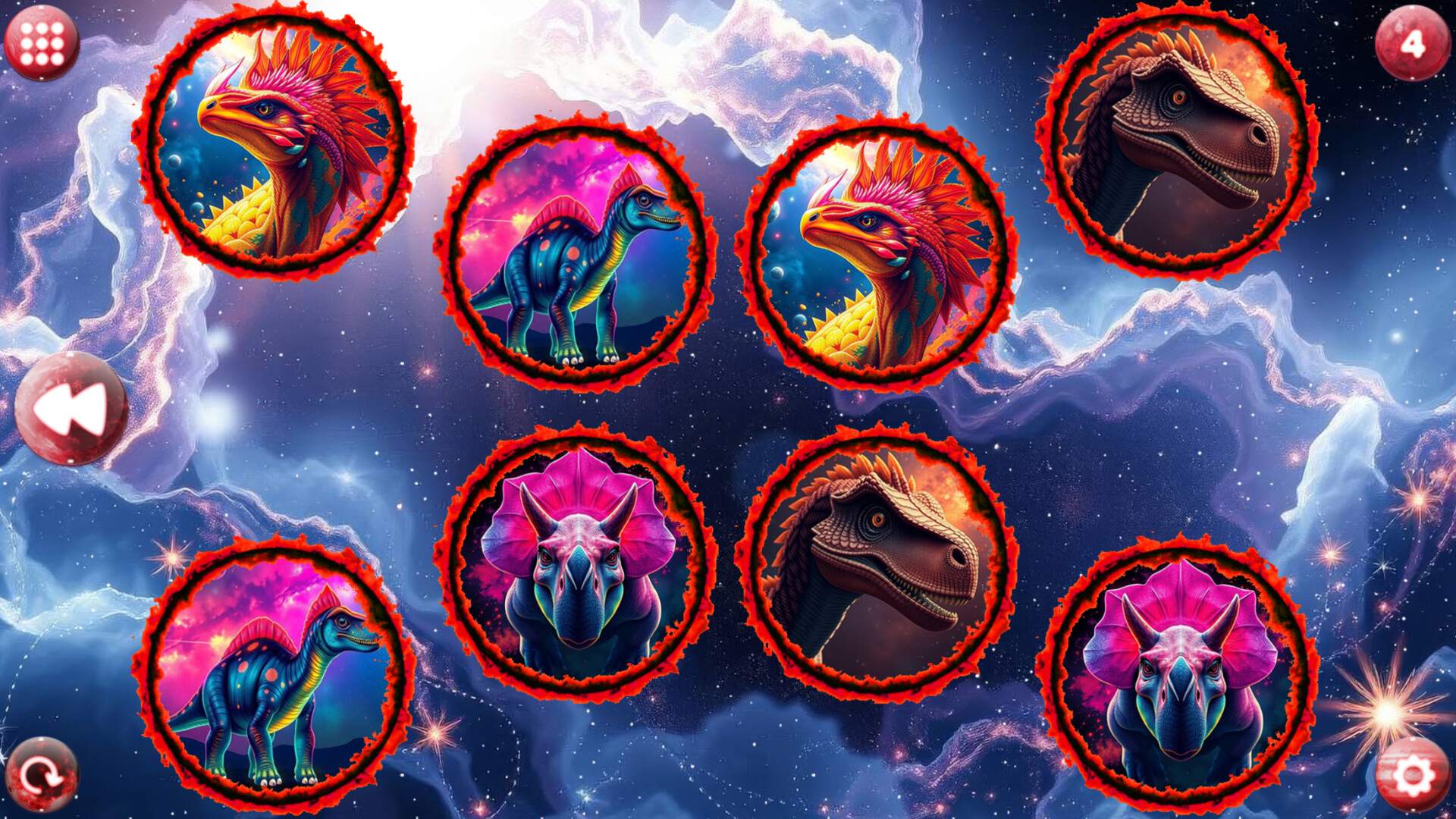 Space Memory: Dinosaurs screenshot 3
