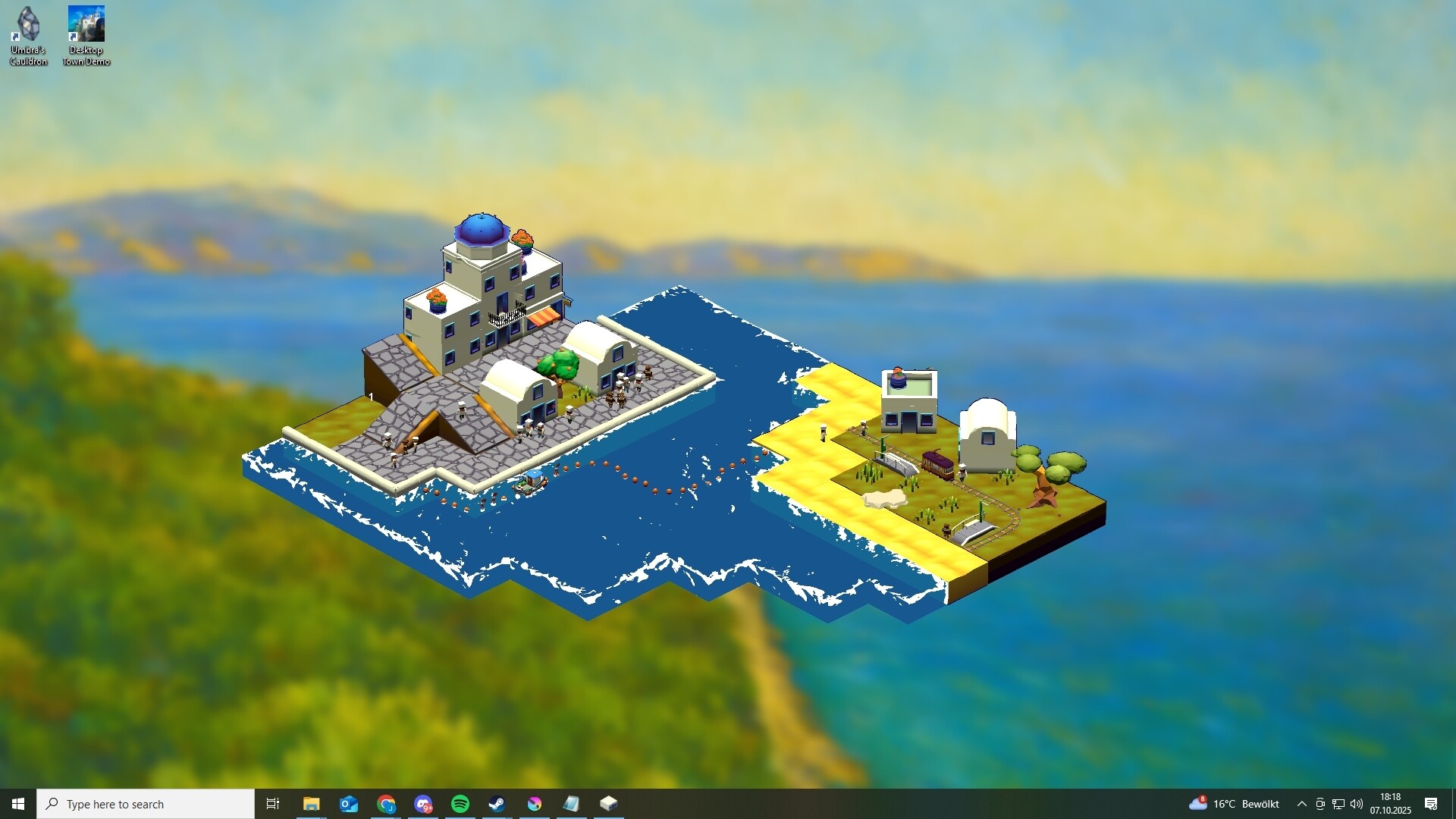 Desktop Town screenshot 1