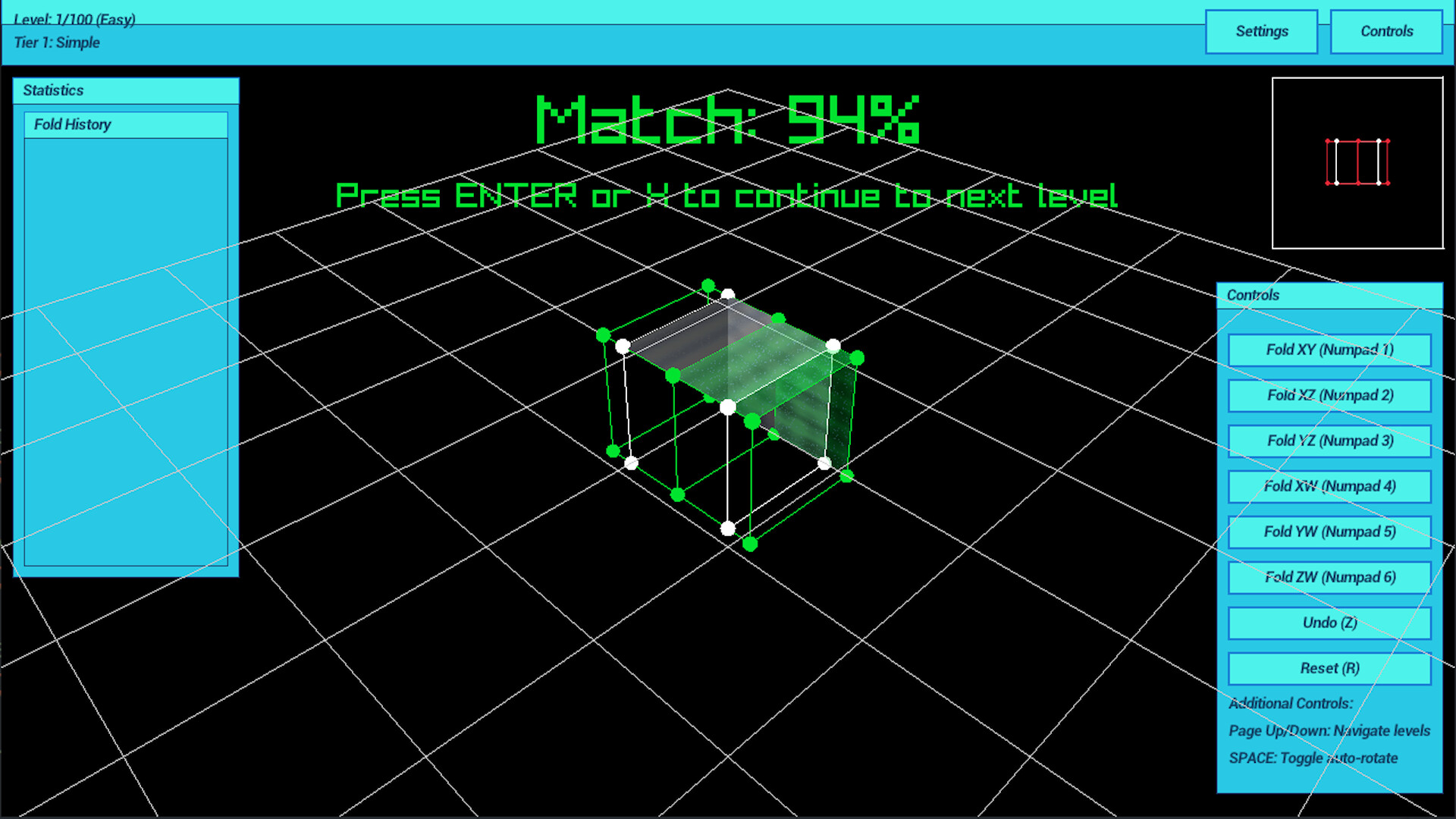 Dimensional Fold screenshot 1