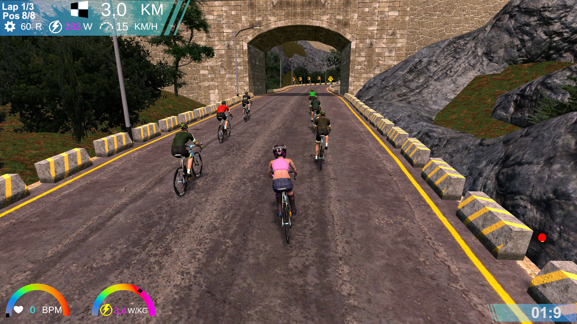 CyclingArcadeRaceSimulator screenshot 12