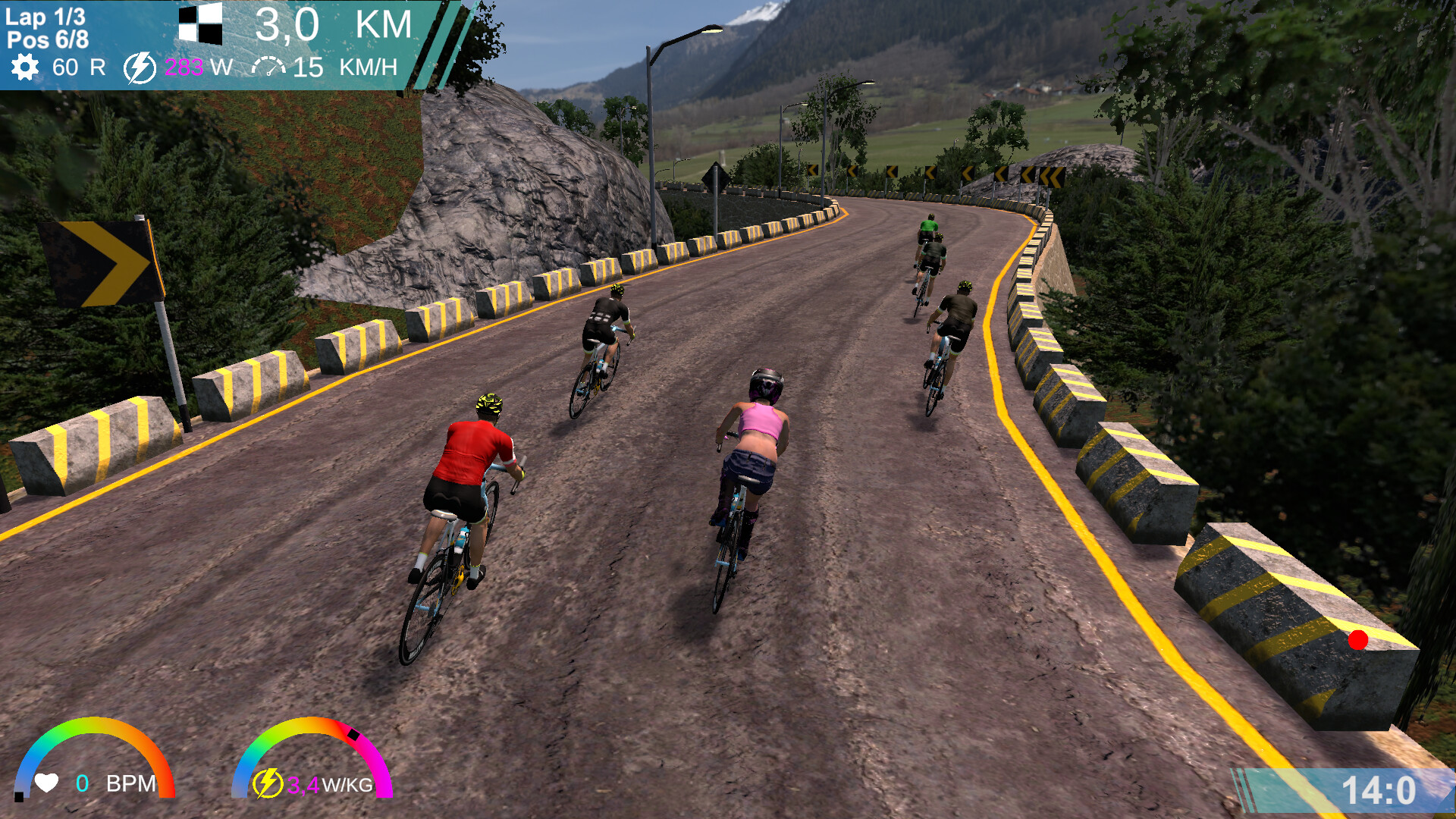 CyclingArcadeRaceSimulator screenshot 11