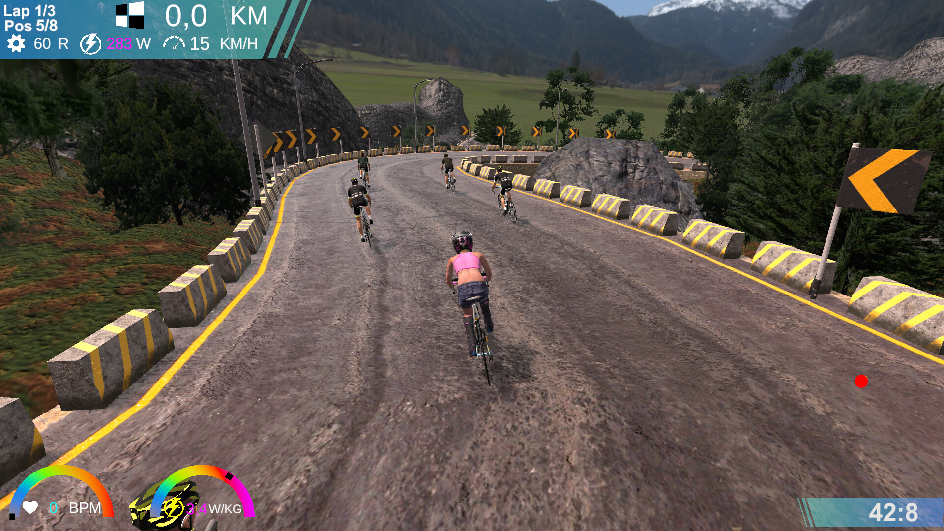 CyclingArcadeRaceSimulator screenshot 10