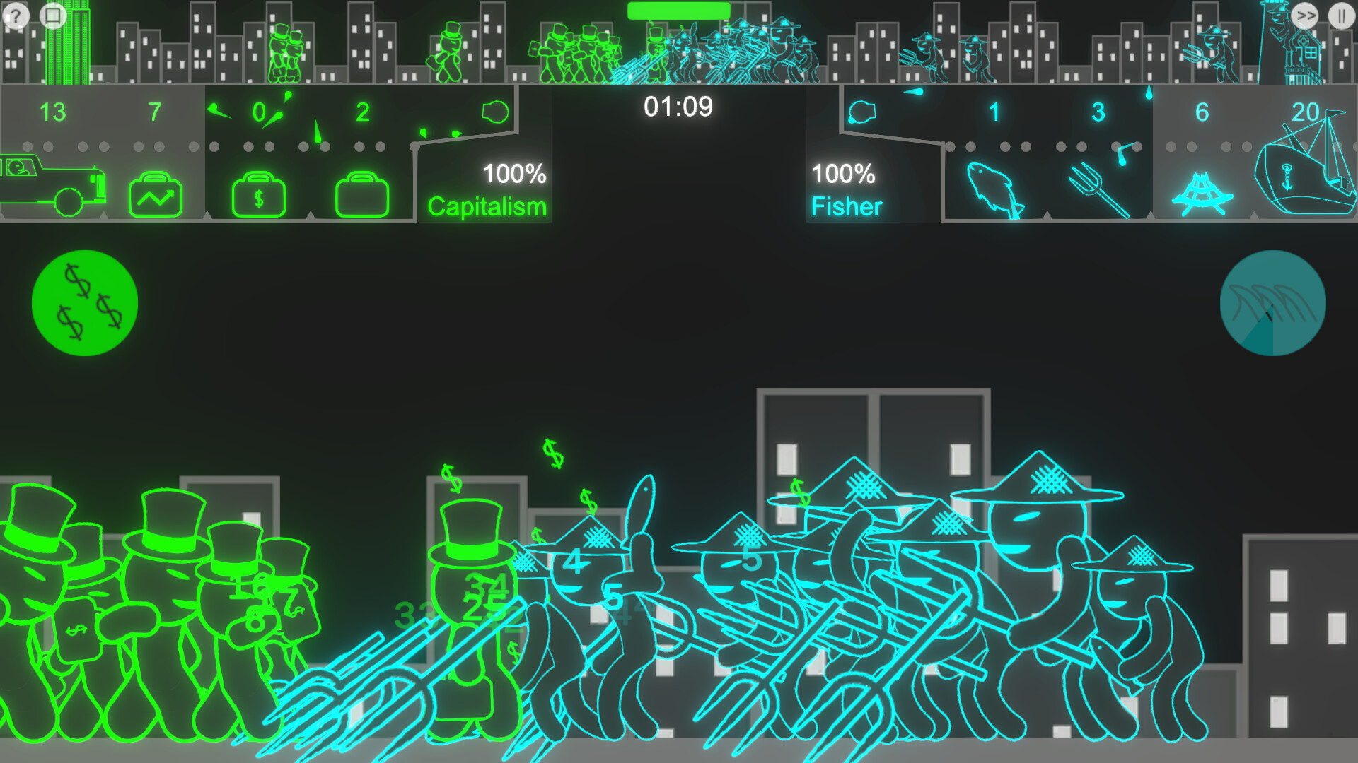 Neon Warfield screenshot 2