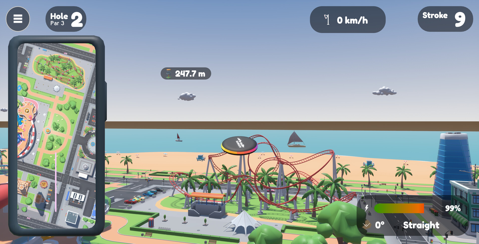 飞盘高尔夫城市/Disc Golf City 截图 8