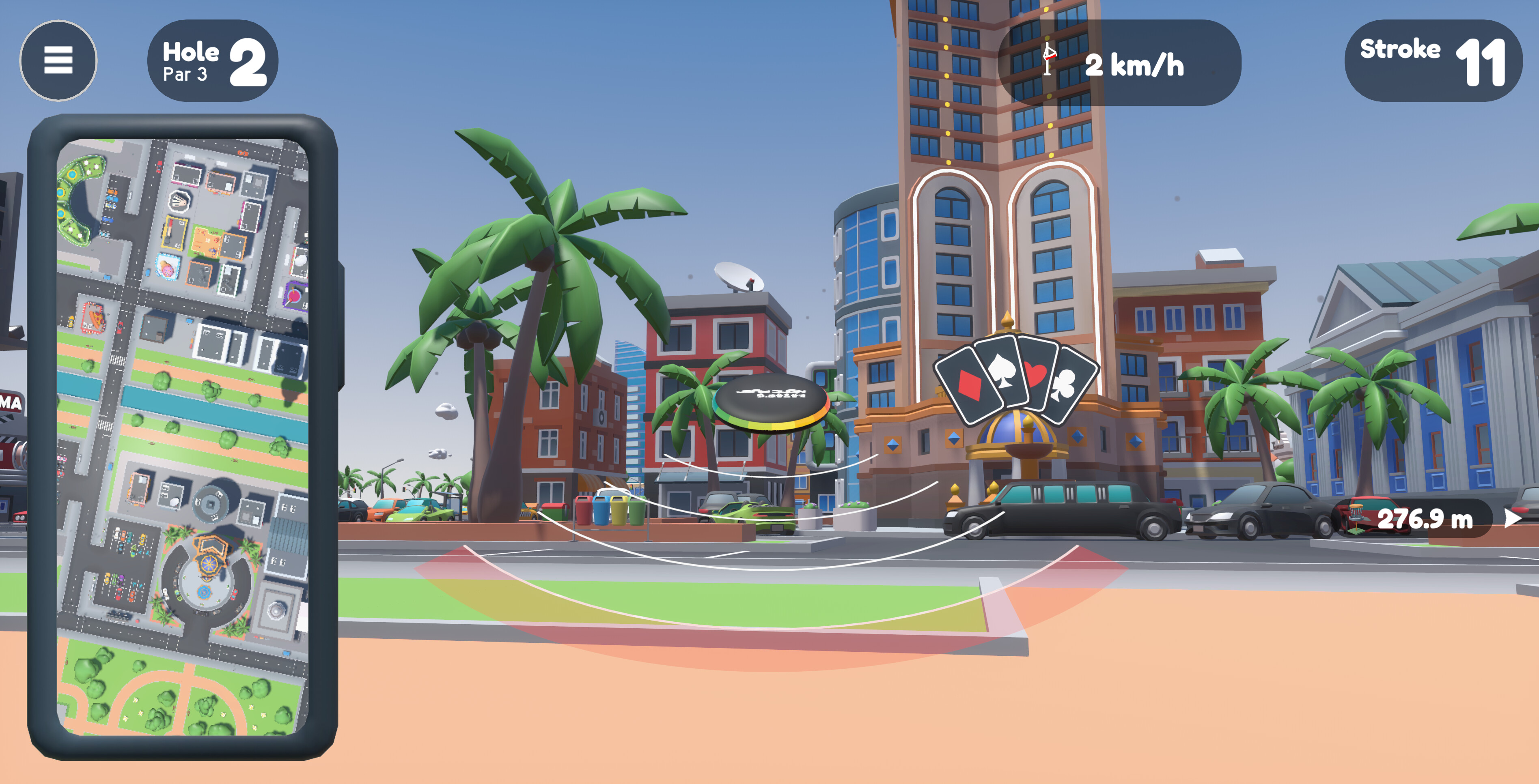 Disc Golf City screenshot 1