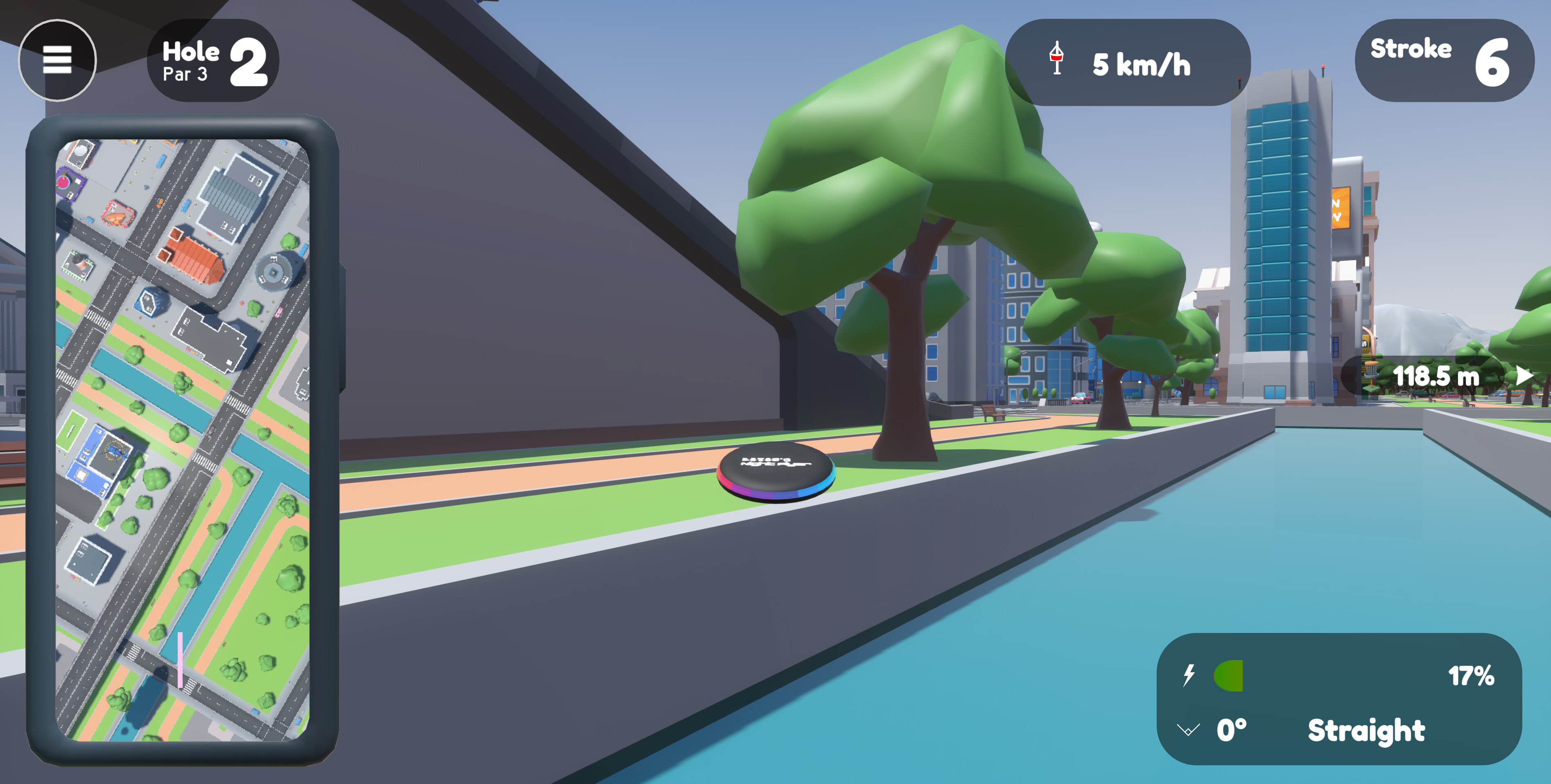 Disc Golf City screenshot 5