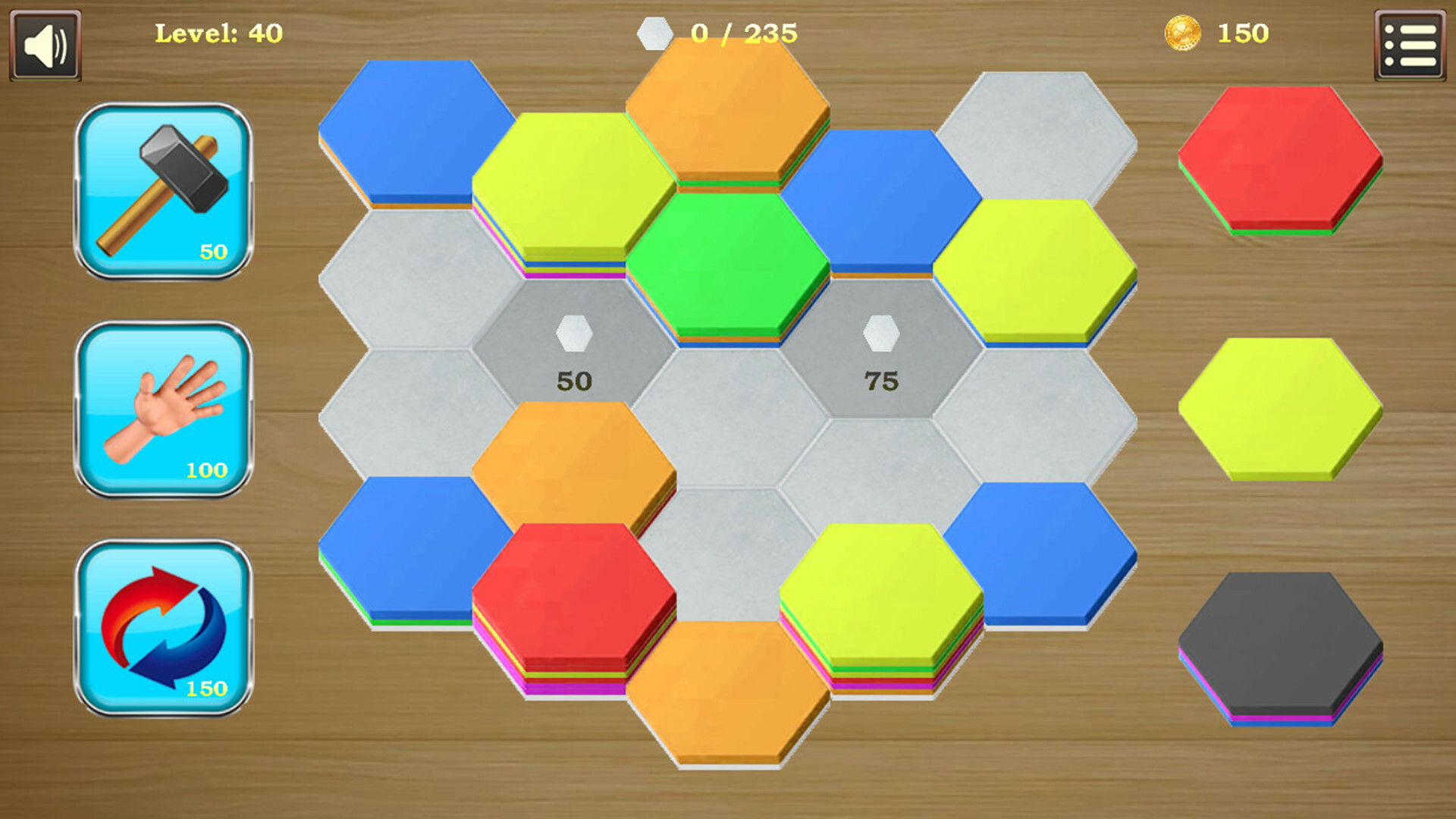 Sort Hexa Tiles screenshot 3